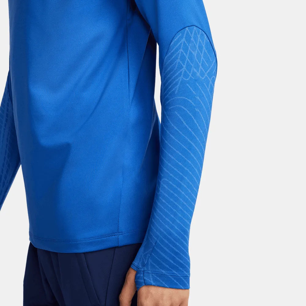 Nike 2022-23 England Strike Drill Top - Game Royal-Blue Fury (Detail 2)