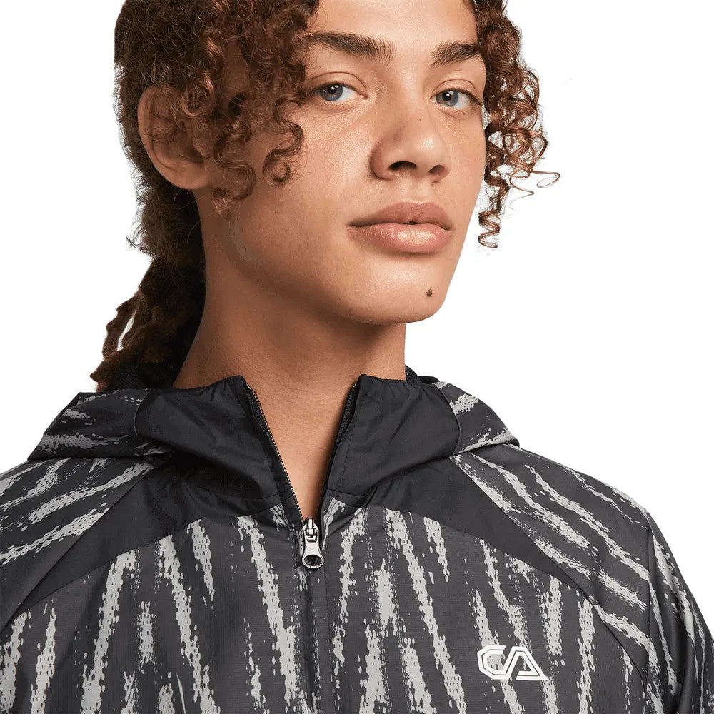 Nike 2022-23 Club America AWF Full Zip Jacket - Black-Grey (Detail 1)