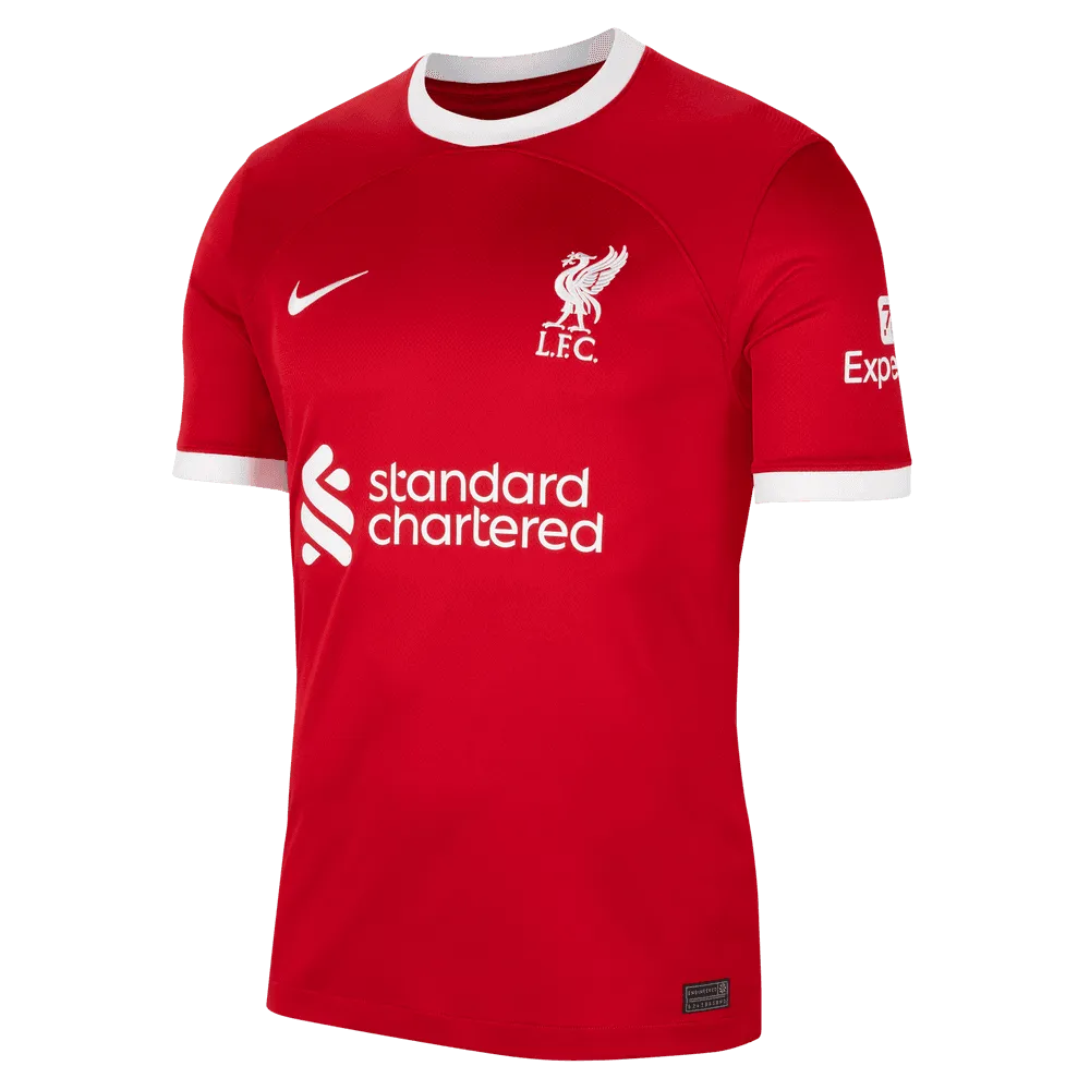 Nike 2023-24 Liverpool Men's Stadium Home Jersey (Front)