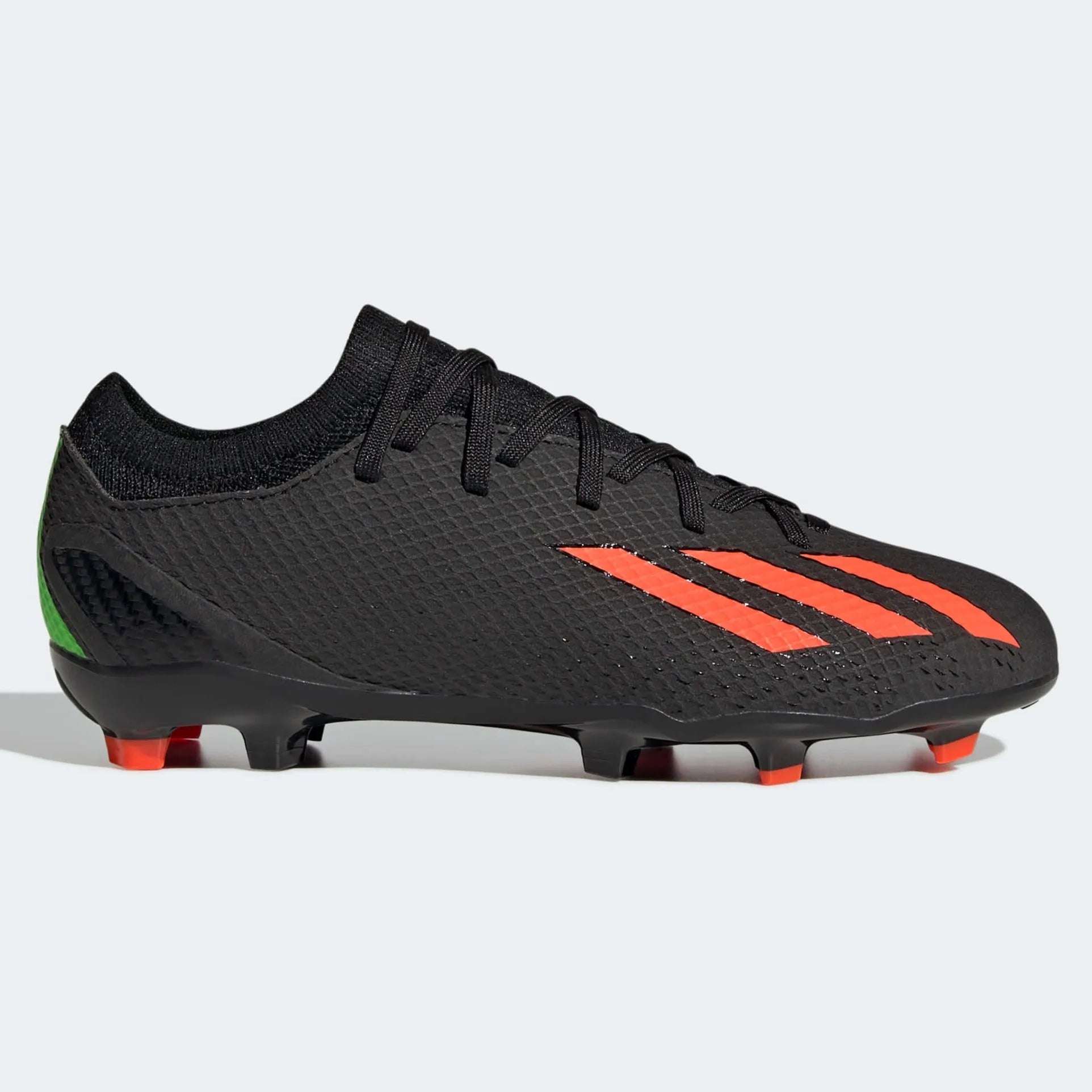 adidas JR X SpeedPortal .3 FG - Black-Solar Red (Side 1)