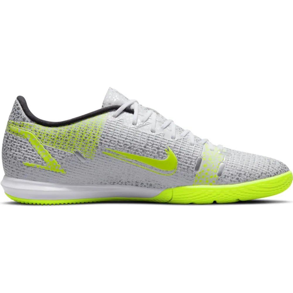 Nike Vapor 14 Academy IC - White-Grey-Volt  (Side 2)