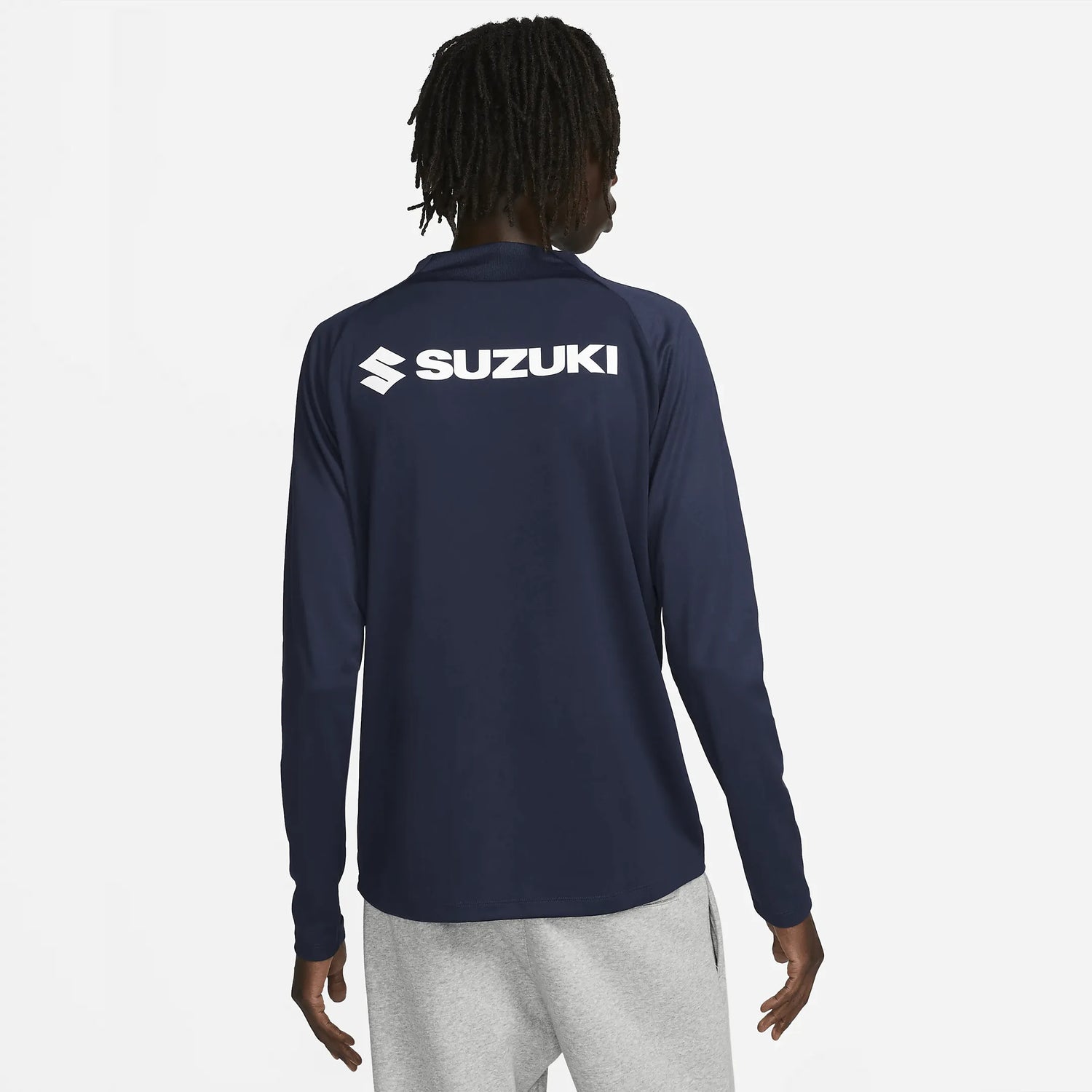 Nike 2022-23 Pumas Academy Pro Top - Navy (Model - Back)