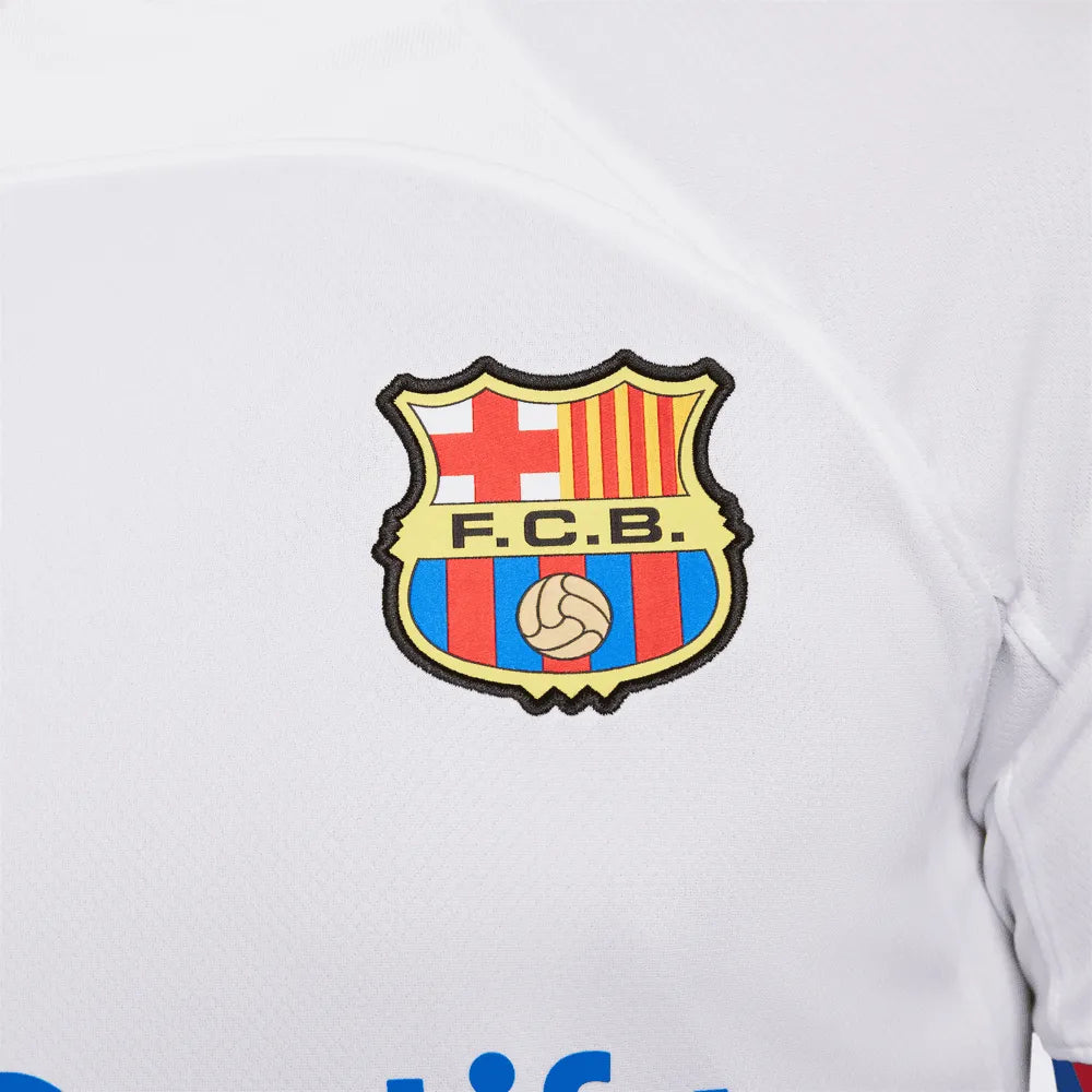 Nike 2023-24 Barcelona Men's Stadium Away Jersey (Detail 3)