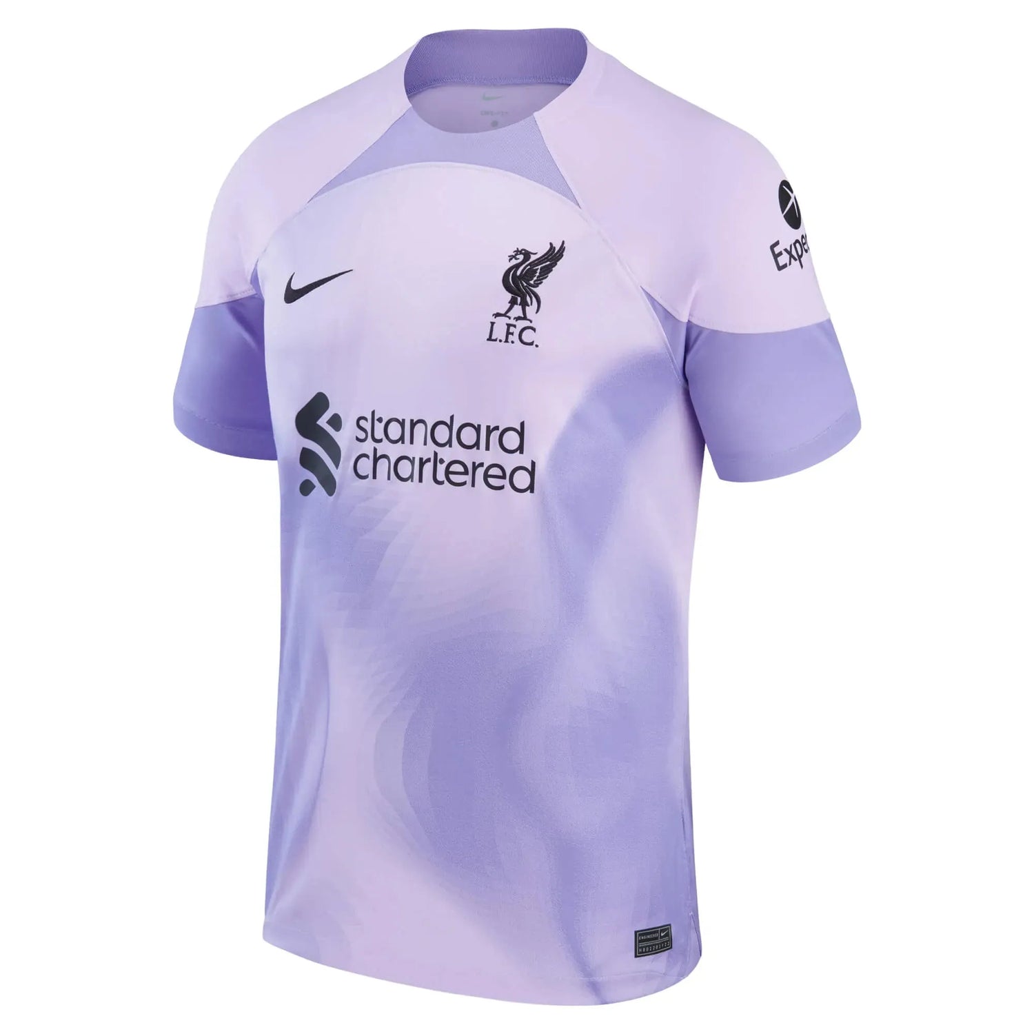 Nike 2022 23 Liverpool Stadium Goalkeeper Jersey Purple Black