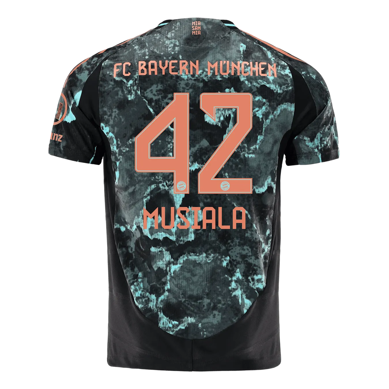 adidas 2024-25 Bayern Munich Men's Authentic Away Jersey (Musiala)
