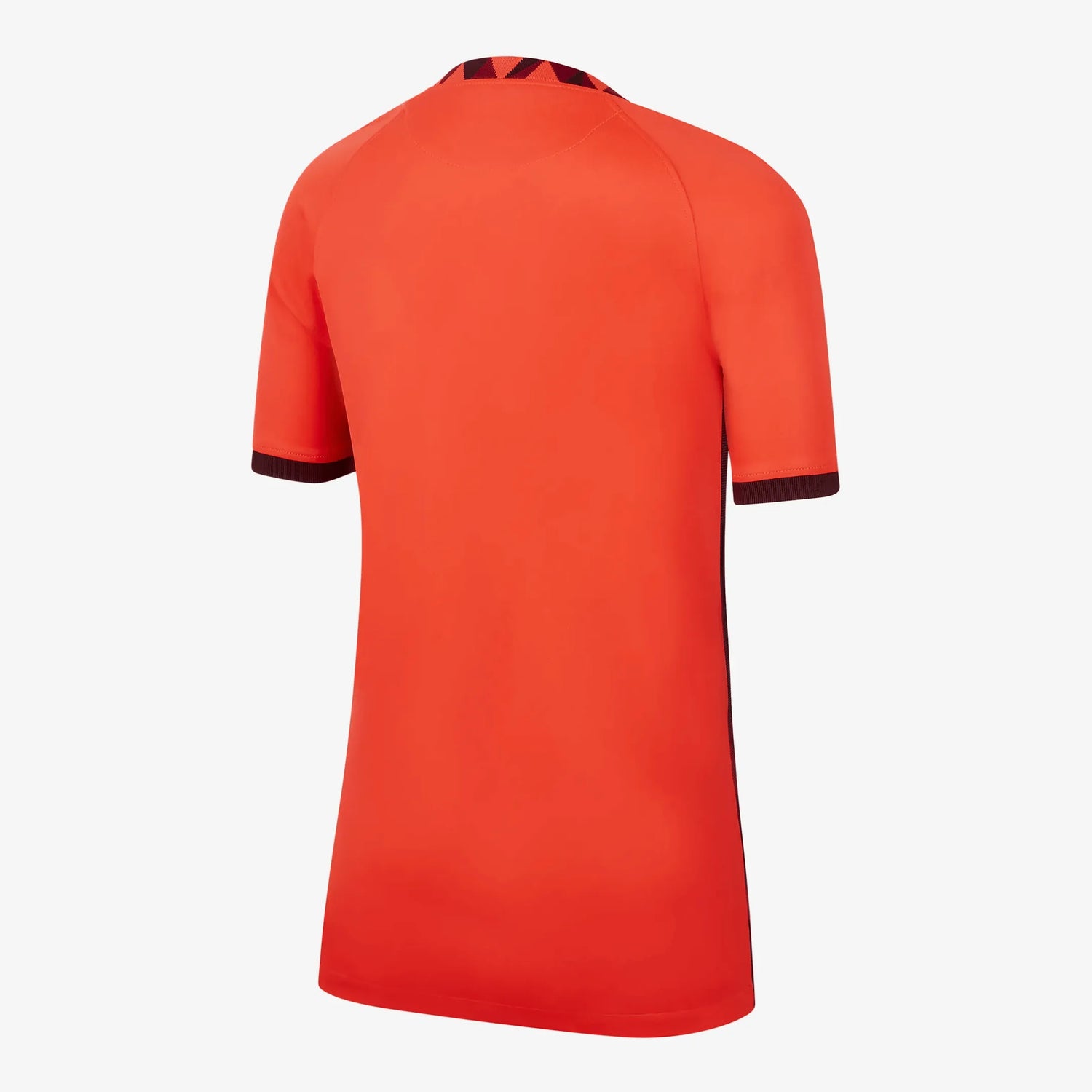 Nike England Youth EC22 Away Jersey - Crimson-Maroon (Back)