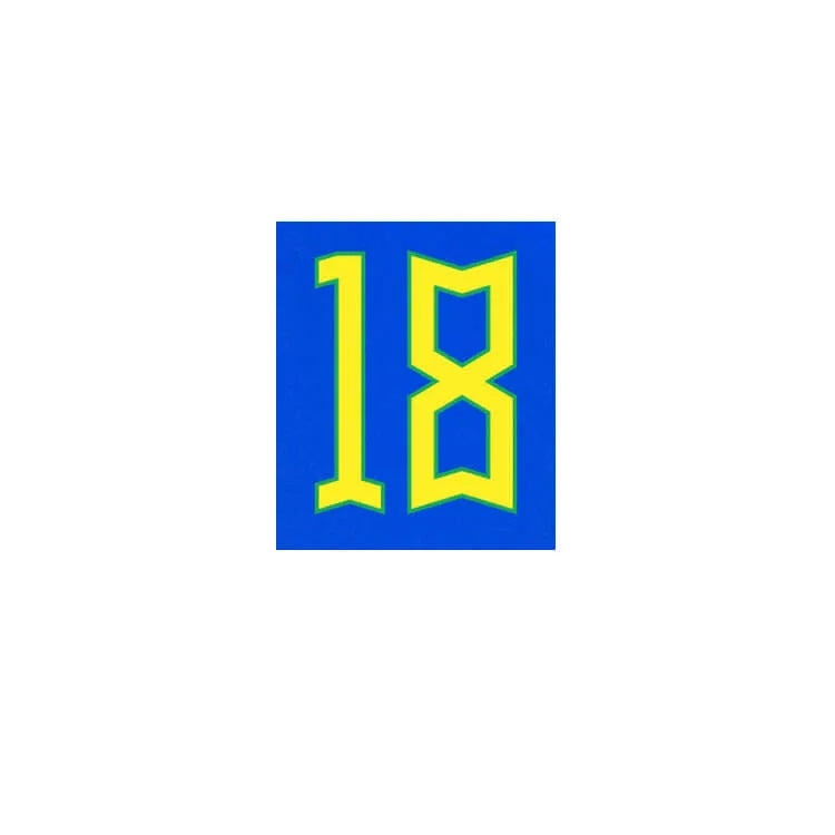 Brazil 2022-23 Away G. Jesus #18 Jersey Name Set (Front)