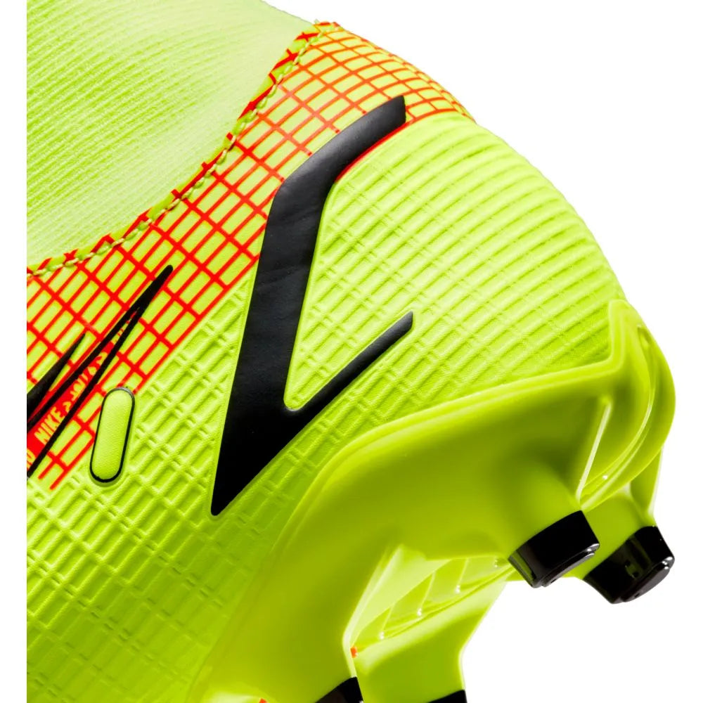 Nike Superfly 8 Academy FG-MG - Volt-Bright Crimson (Detail 2)