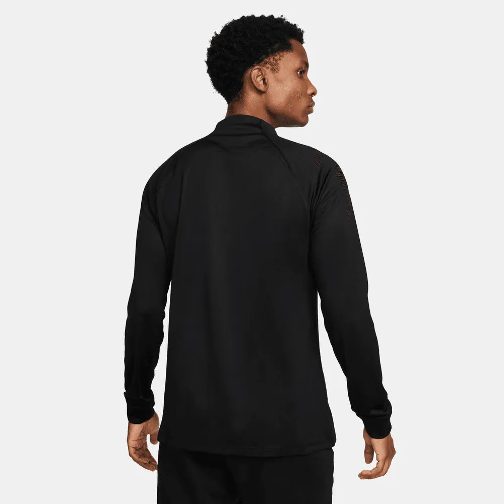 Nike 2022-23 Tottenham Strike Track Jacket - Black-Volt (Model - Back)