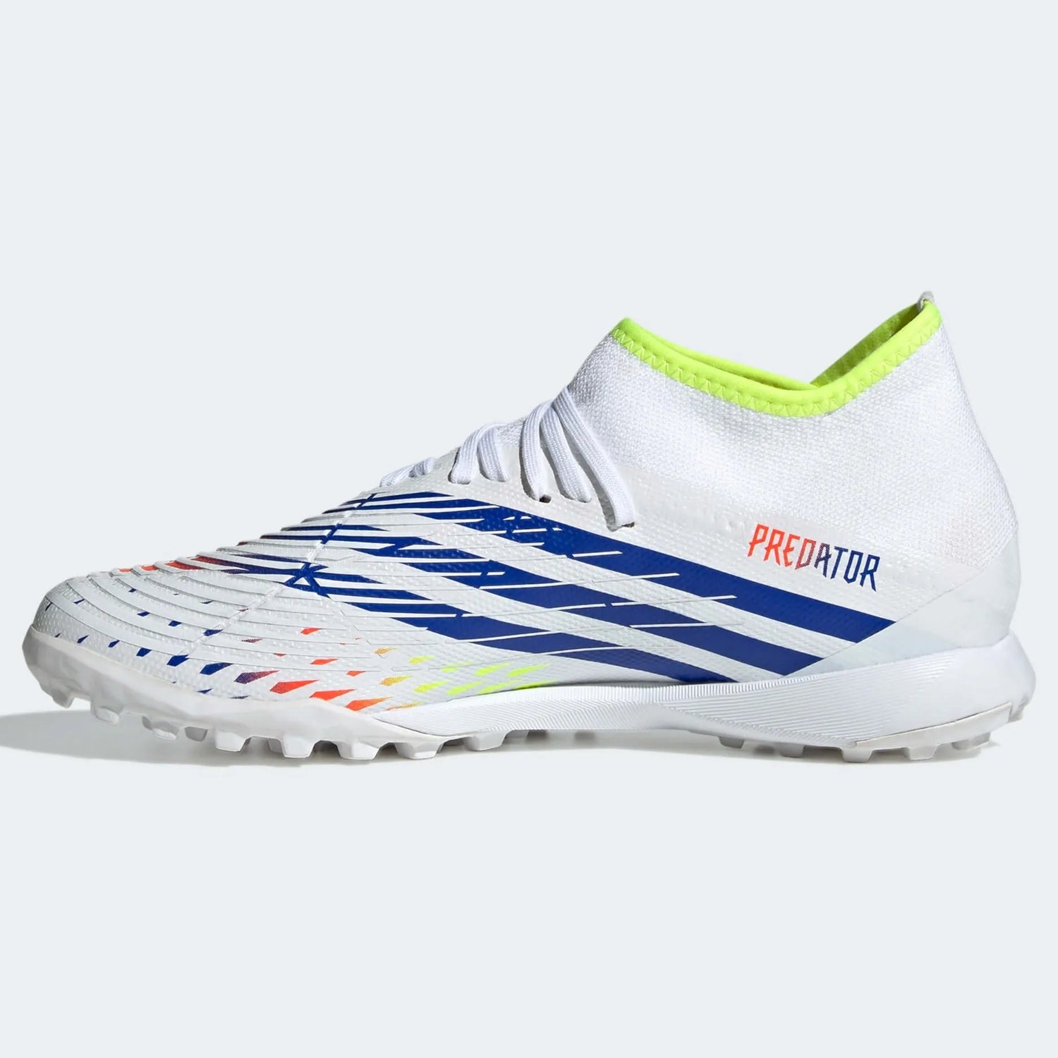 adidas Predator Edge.3 Turf - White-Yellow-Black (Side 2)