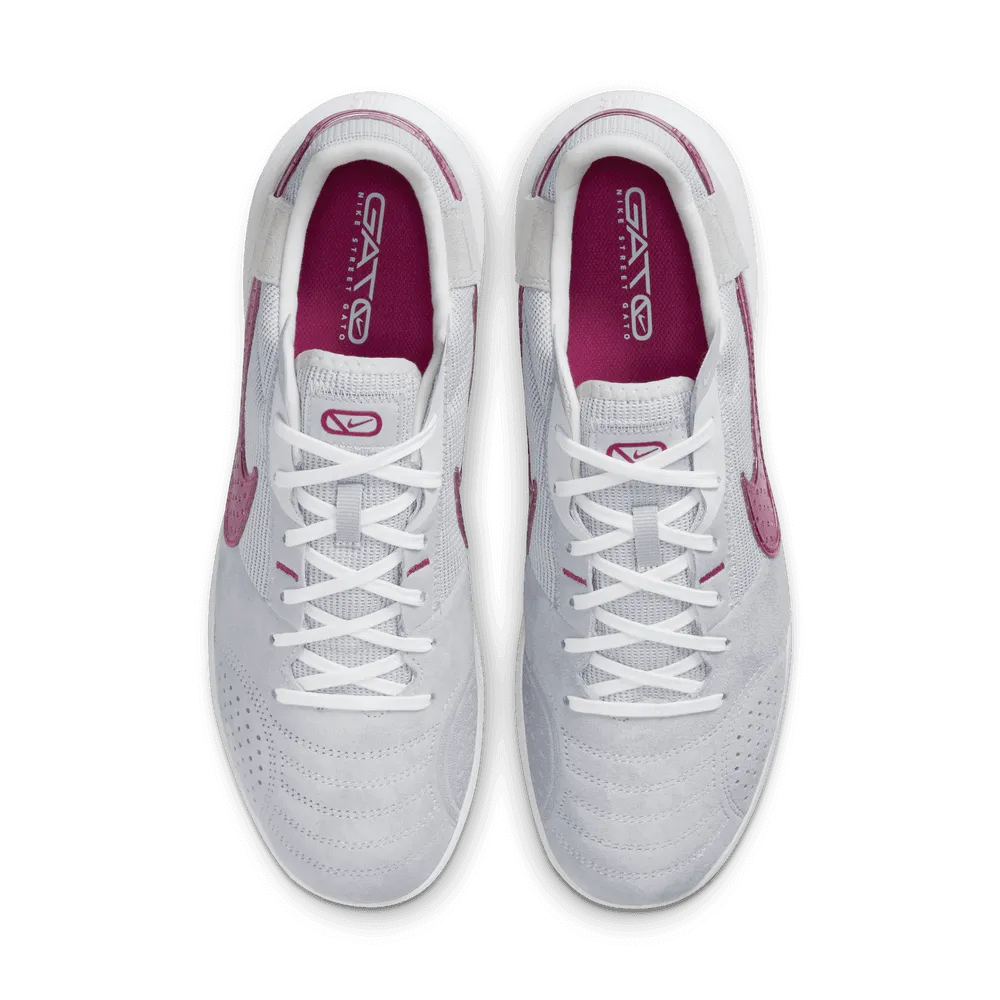 Nike Streetgato Indoor - Grey Fog-Rosewood (Pair - Top)