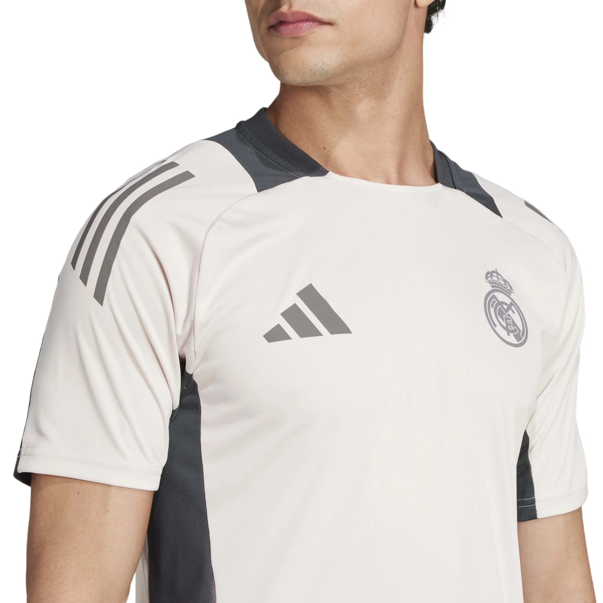adidas 2024-25 Real Madrid Men's EU Training Jersey (Detail 1)