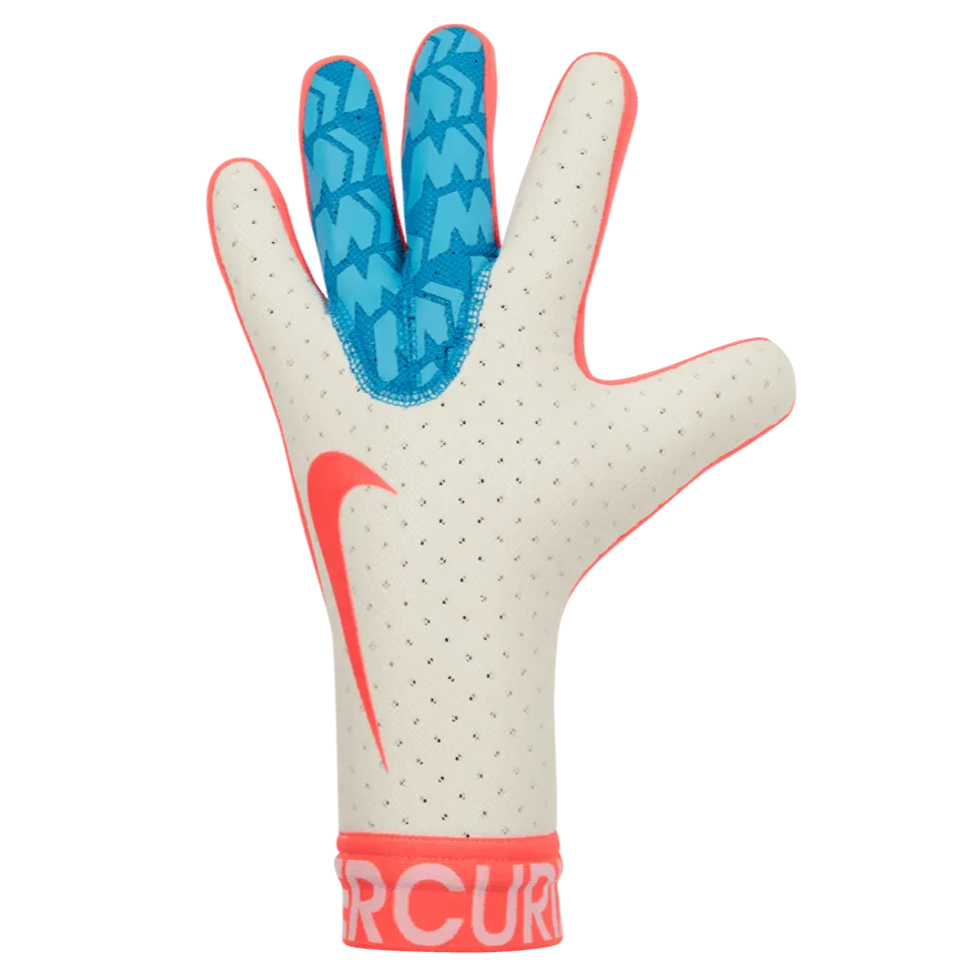 Nike Mercurial Touch Elite Goalkeeper Glove - White-Hot Punch (Single - Outer)