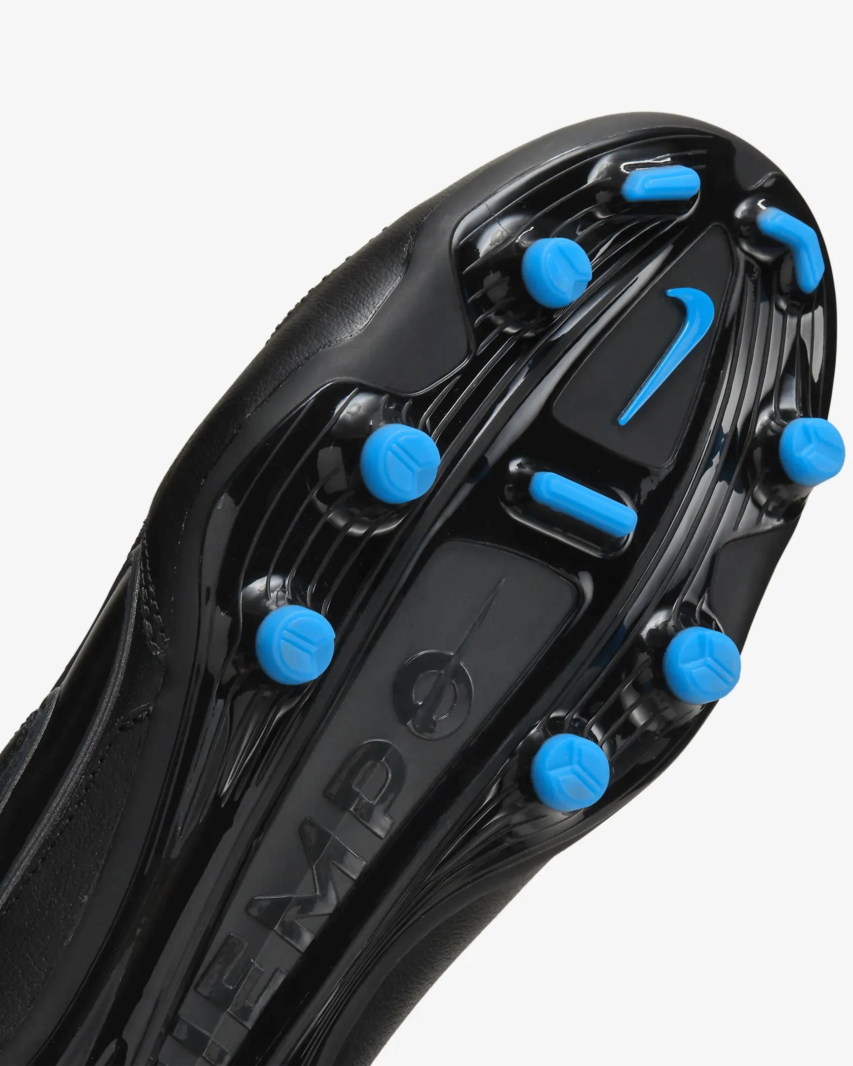 Nike Legend 9 Pro FG - Black-Smoke Grey (Detail 1)