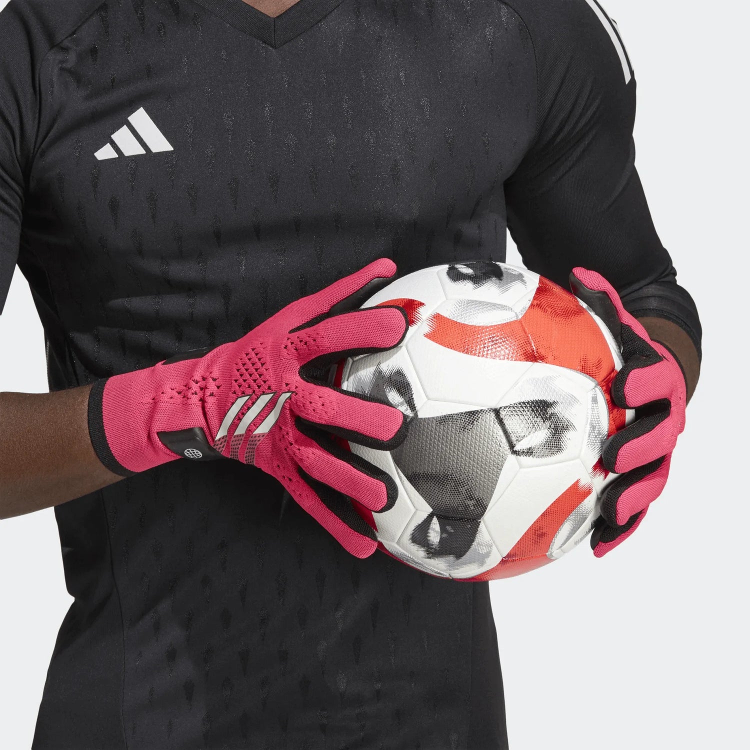 adidas X Speedportal Pro Gloves - Shock Pink - Black