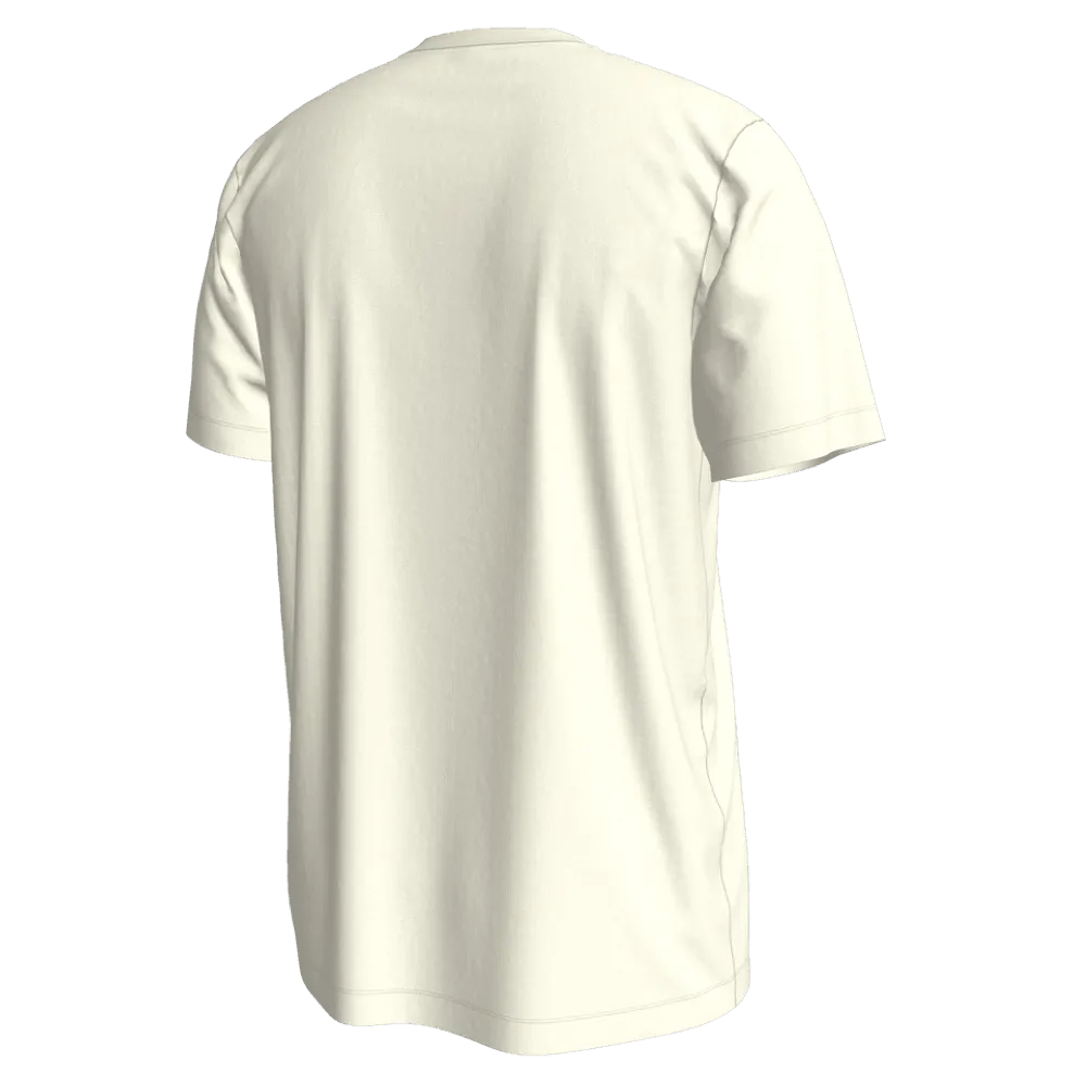 Nike 2022-23 Portugal Original Tee - Light Beige-Burgundy (Back)