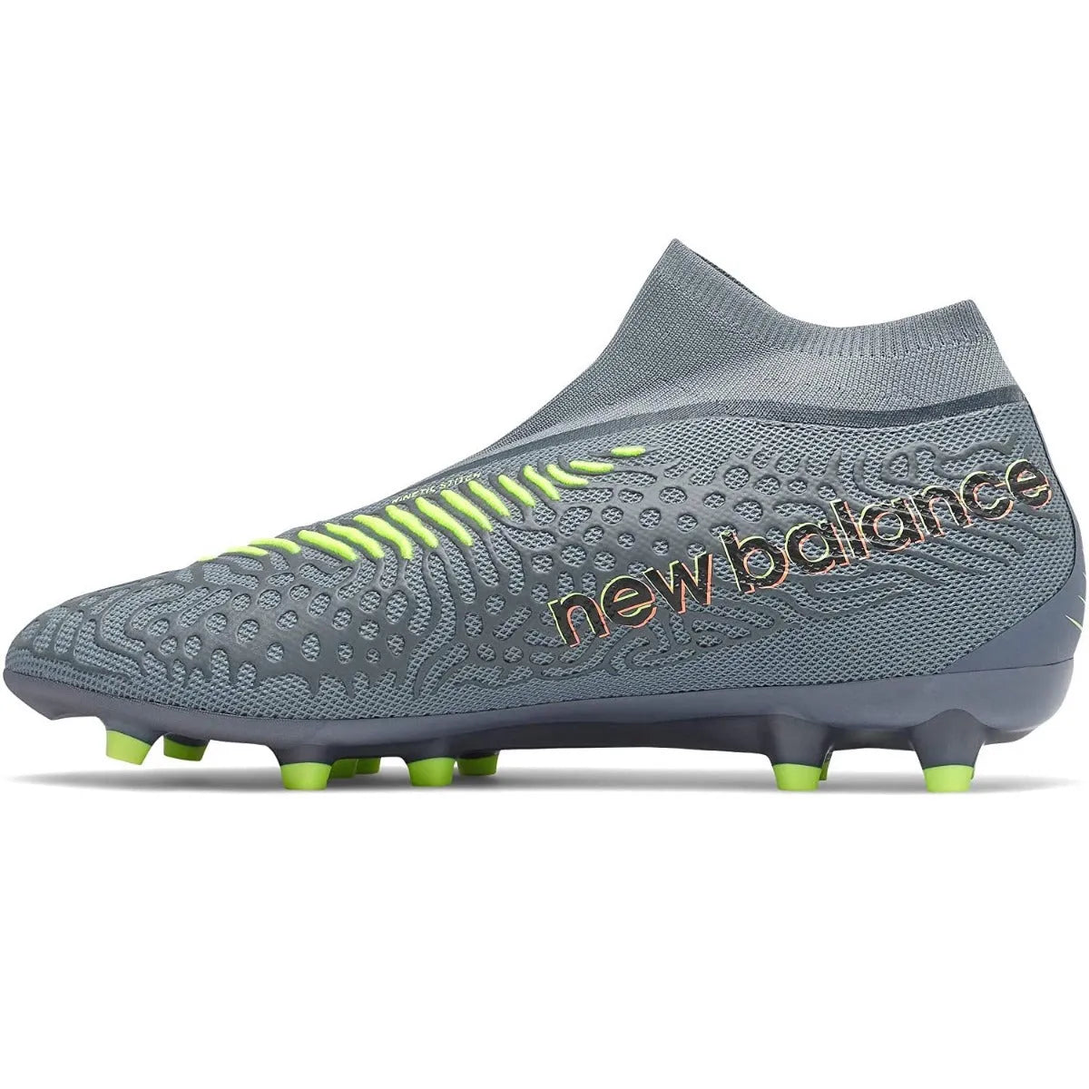 New Balance Tekela V3 Magia FG Wide - Grey-Lime (Side 2)