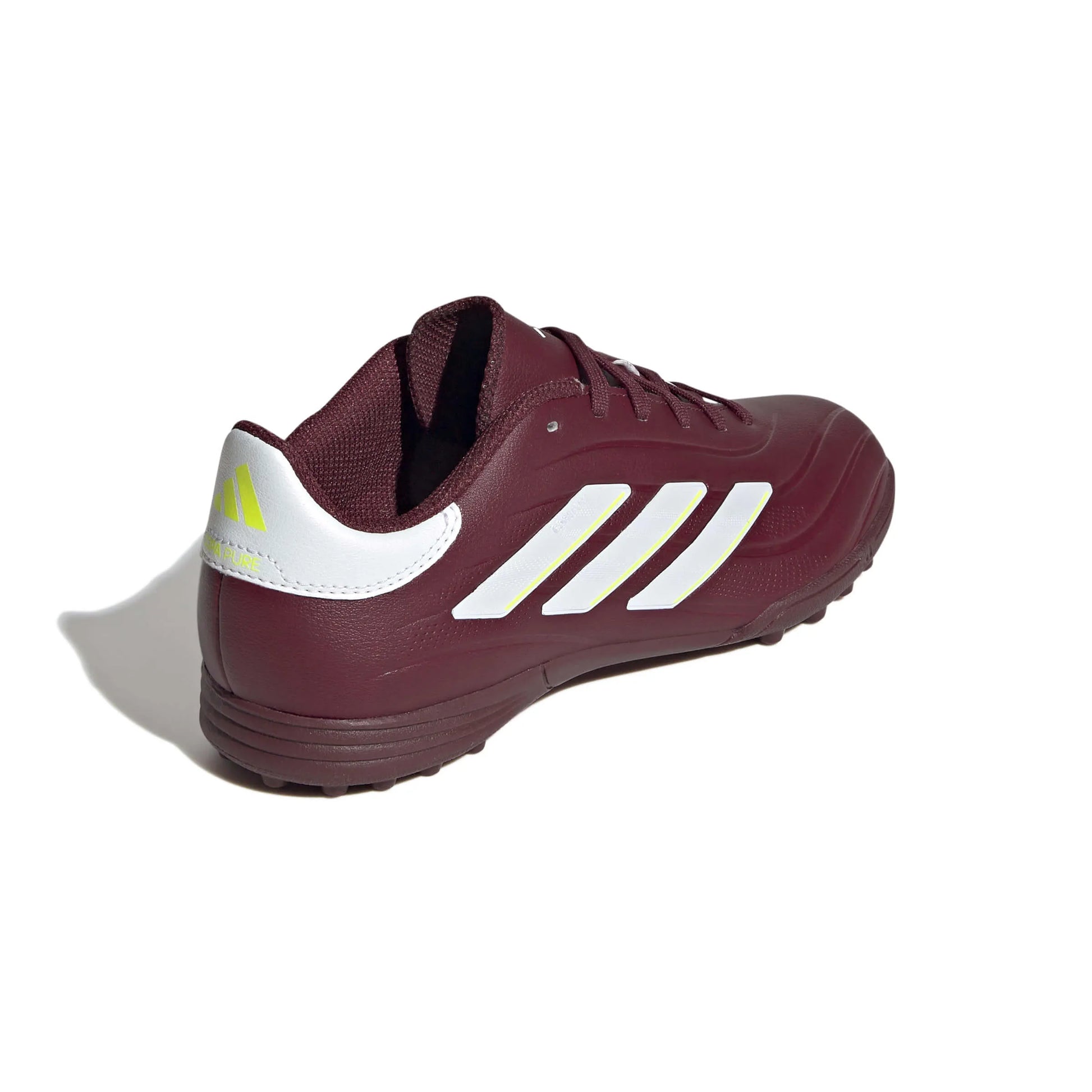 adidas JR Copa Pure 2 League Turf - Energy Citrus Pack (SP24) (Lateral - Back)
