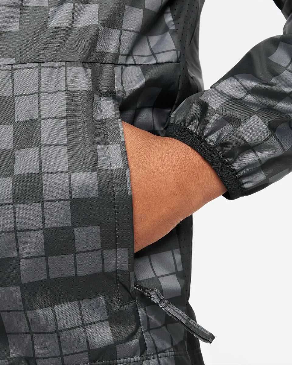 Nike 2022 PSG Youth Academy AWF Jacket - Grey-Red (Detail 3)