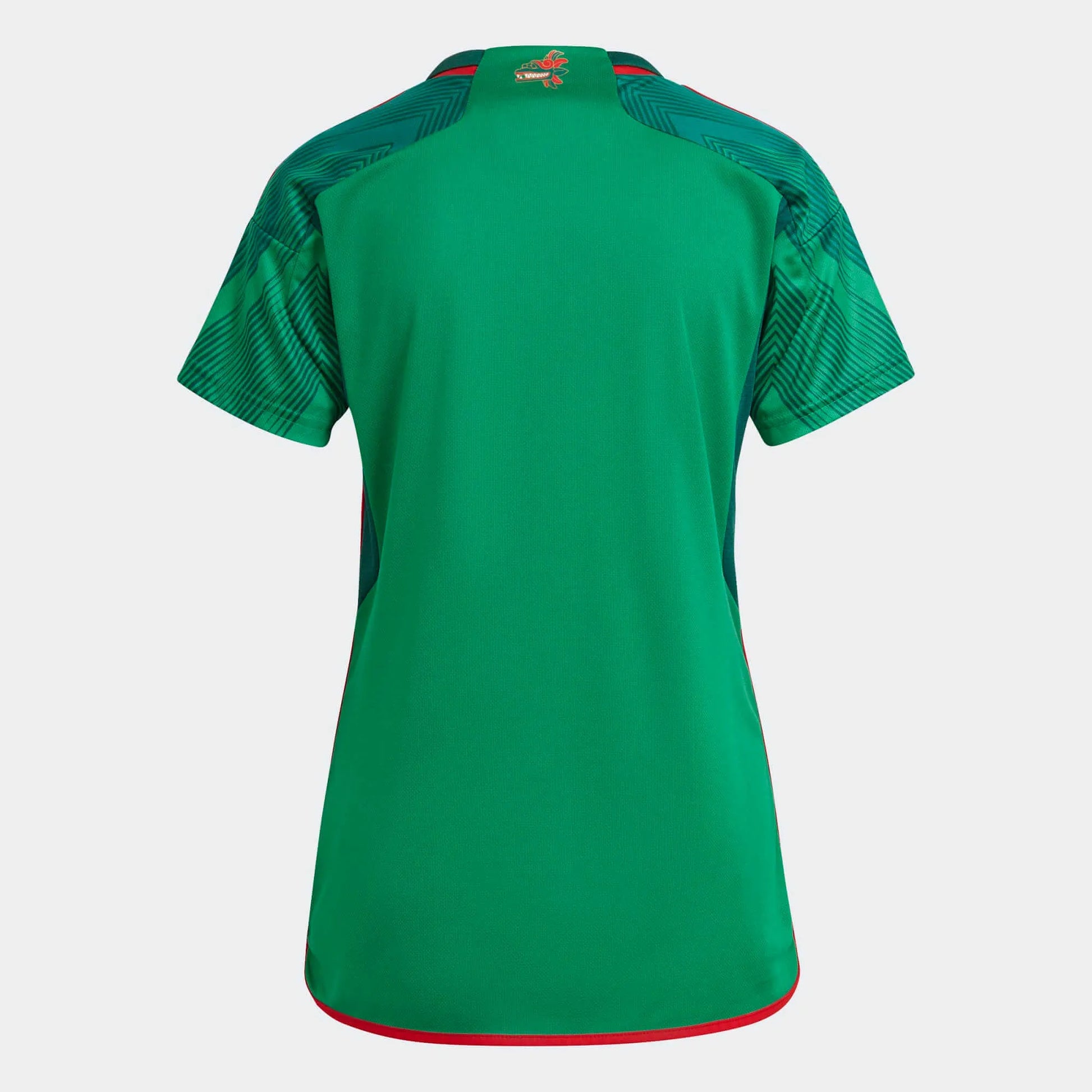 adidas 2022-23 Mexico Women's Home Jersey - Green-Red (Back)