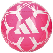 adidas 2024 Starlancer Club Soccer Ball Solar Pink White (Front)