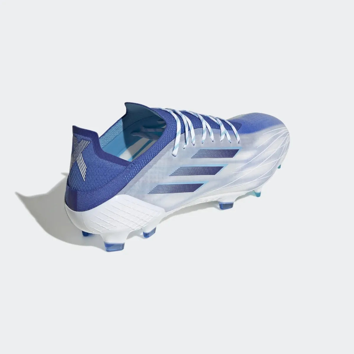 adidas X Speedflow .1 FG - White-Indigo-Sky Rush (Diagonal 2)