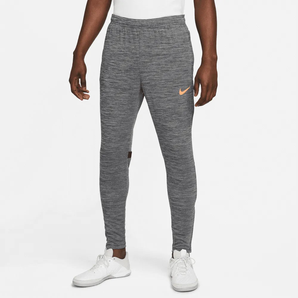 Nike Dri-Fit Academy Football Tracksuit Pants - Black-Sunset Glow (Model - Front)
