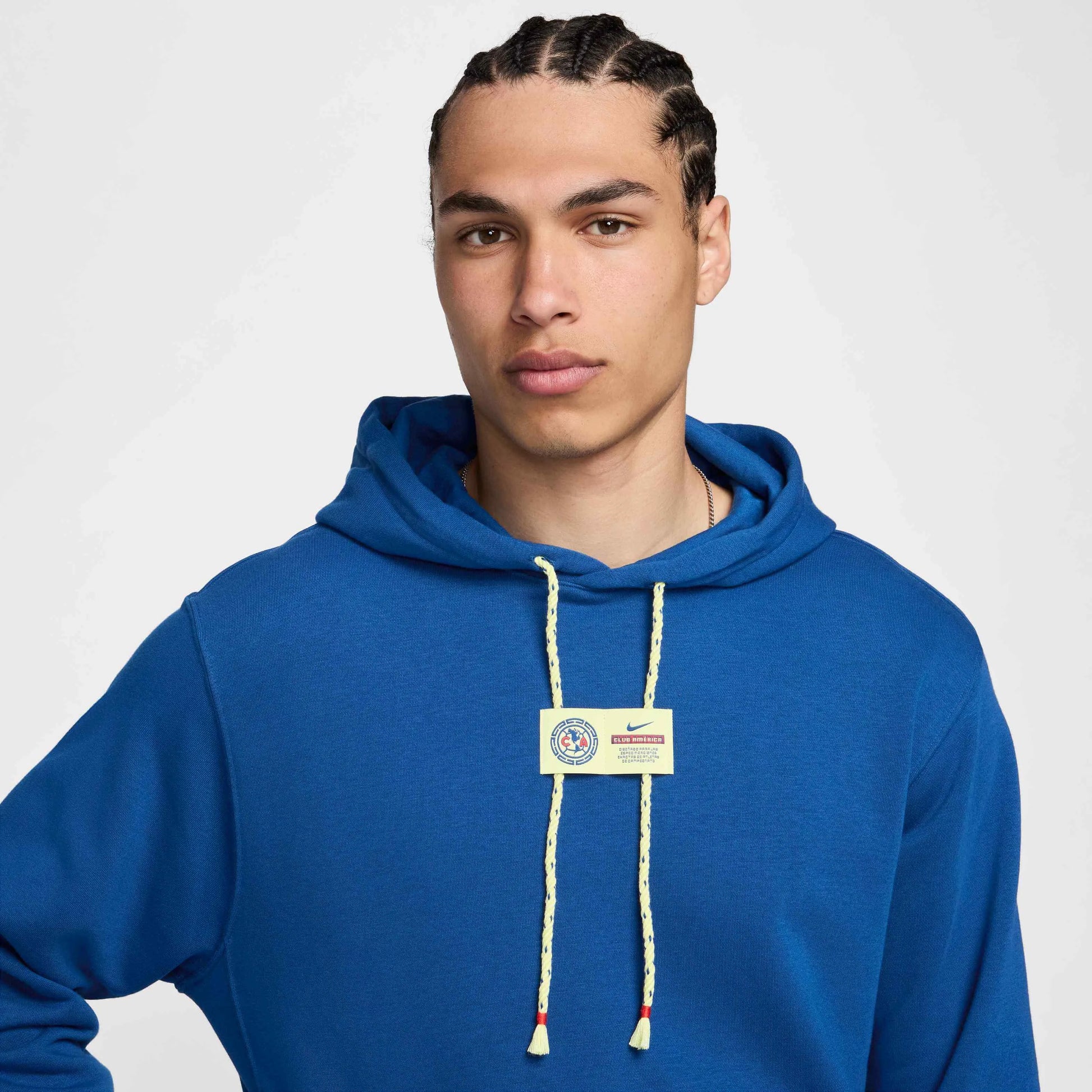 Nike 2024-25 Club America Men's Pullover Hoodie (Detail 1)
