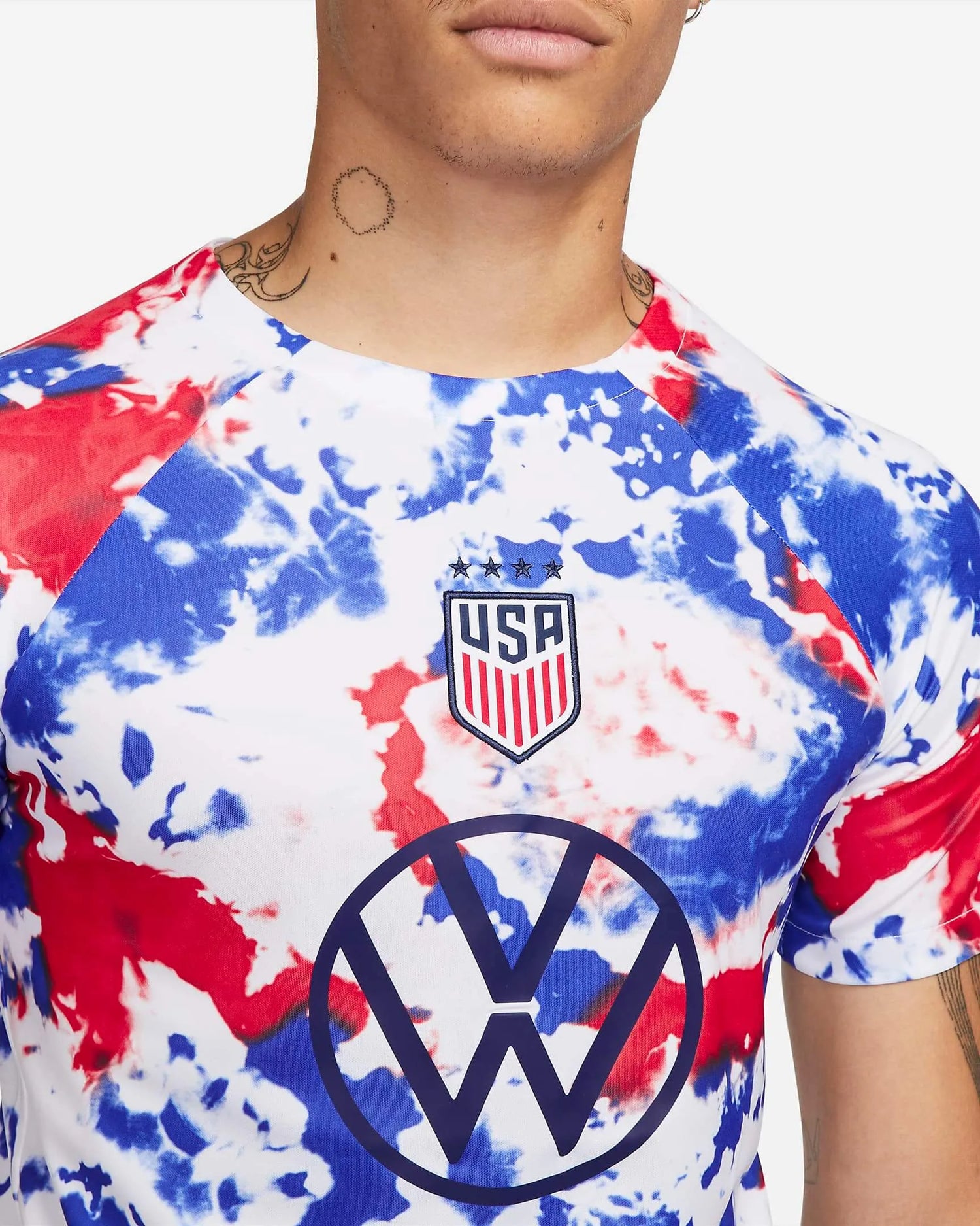 Nike 2022-23 USA Men's Dri-Fit Pre-Match Top (Detail 1)