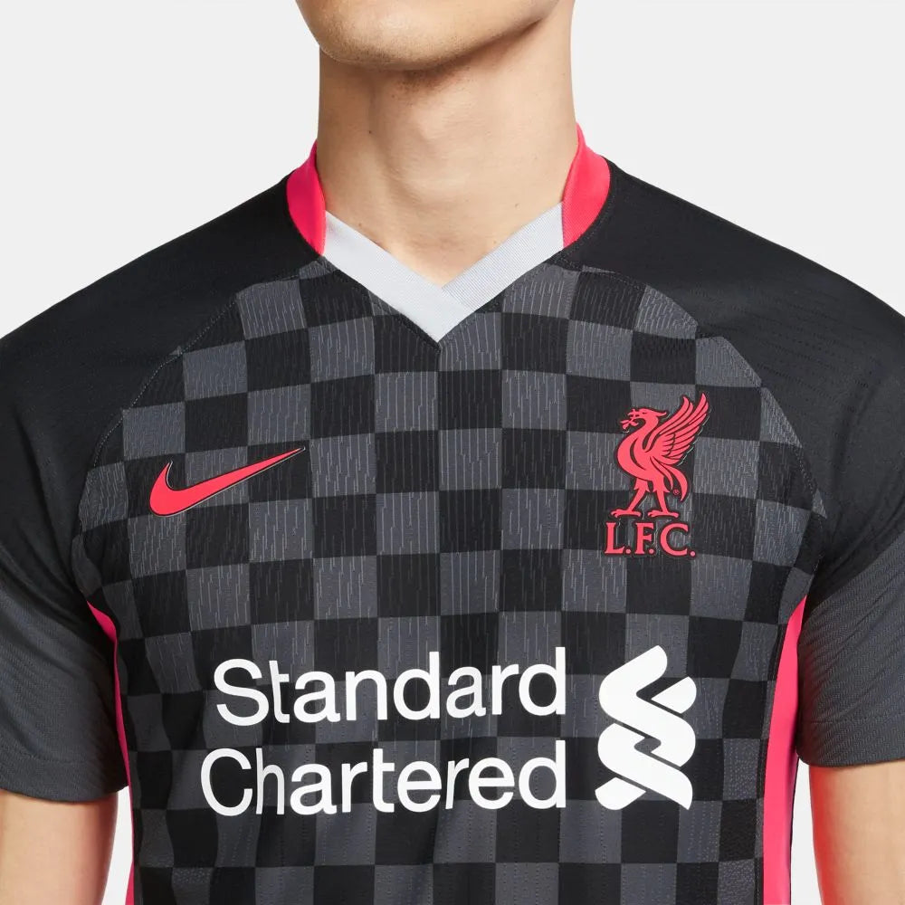 Nike 2020-21 Liverpool Vapor Match Authentic Third Jersey - Anthracite-Crimson
