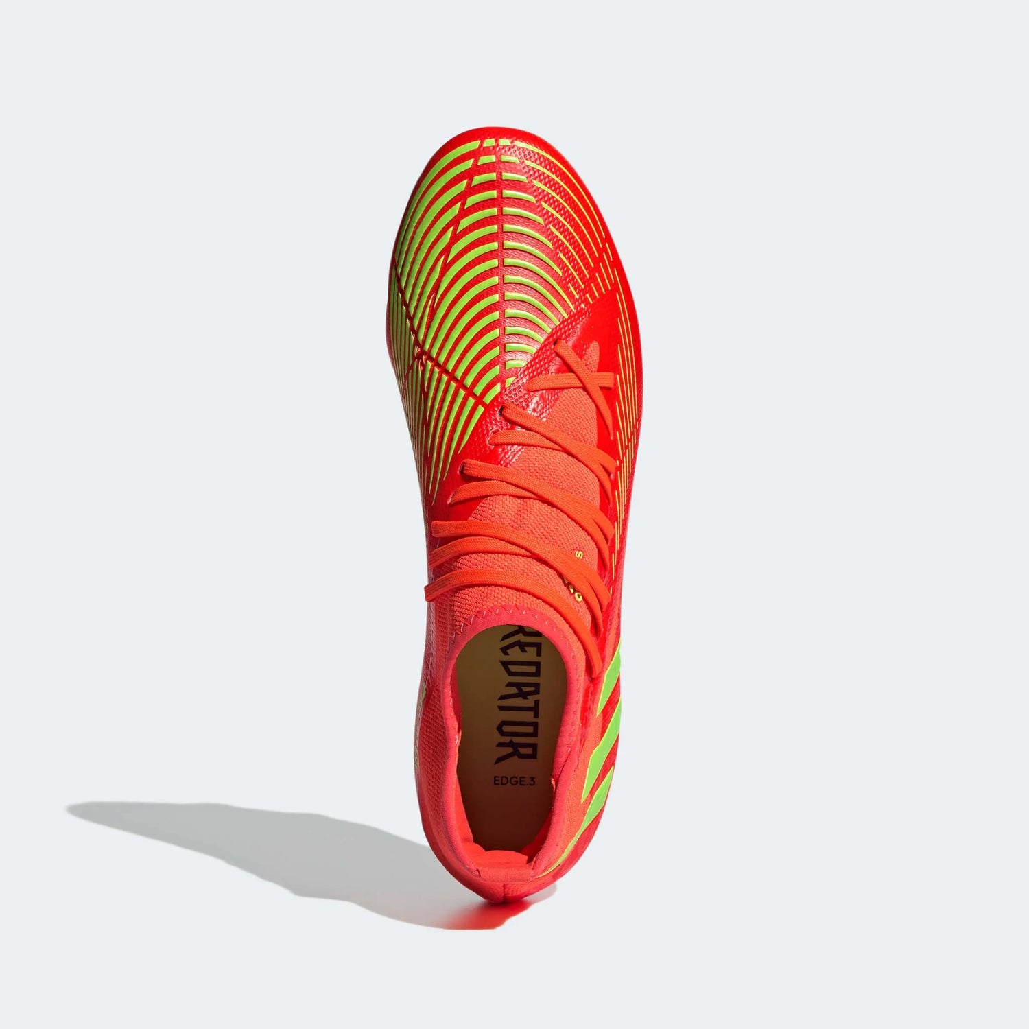 adidas Predator Edge .3 FG - Solar Red-Solar Green (Top)