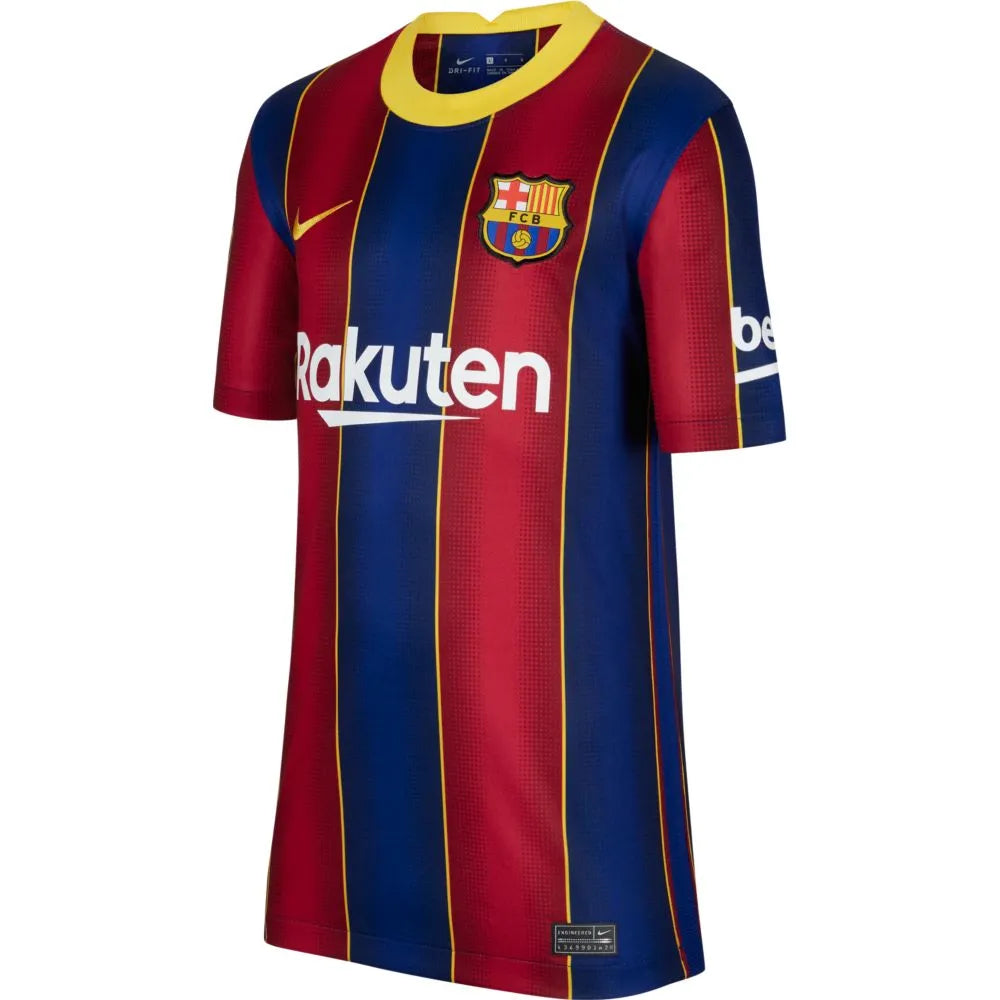 Nike 2020-21 Barcelona Youth Home Jersey - Blue-Red