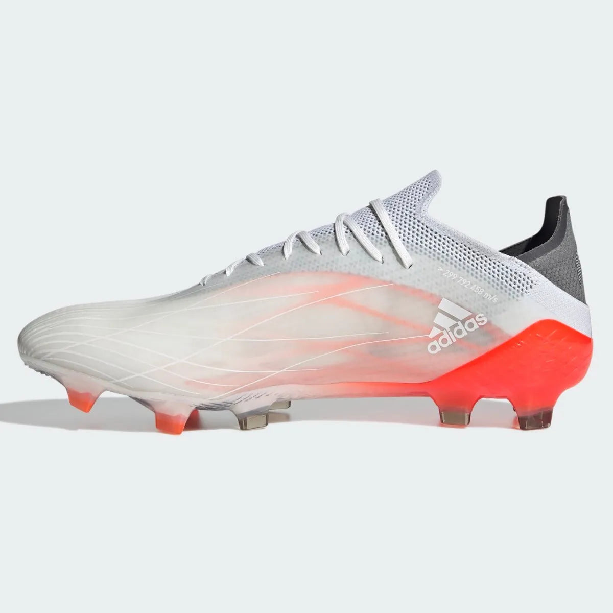 Adidas X Speedflow .1 FG - White-Iron Metallic (Side 2)