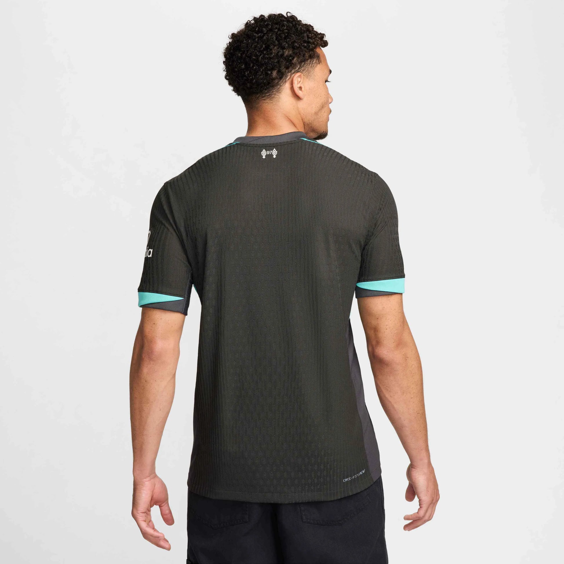 Nike 2024-25 Liverpool Men's Authentic Away Jersey (Model - Back)