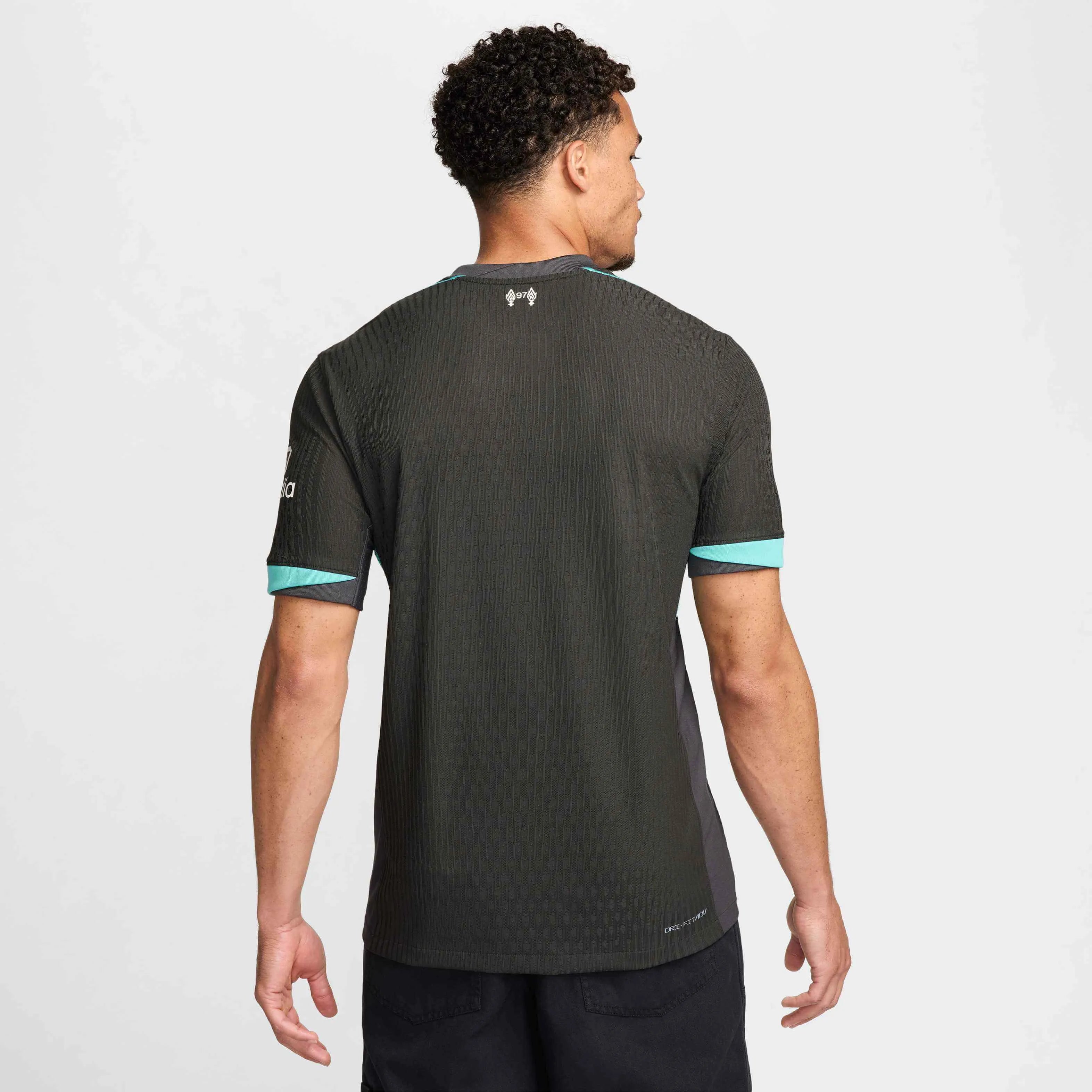 Nike 2024-25 Liverpool Men's Authentic Away Jersey (Model - Back)
