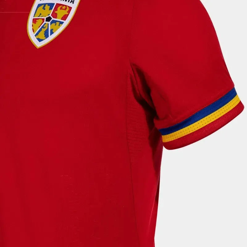 Joma 2024-25 Romania Men's Stadium Away Jersey (Detail 3)