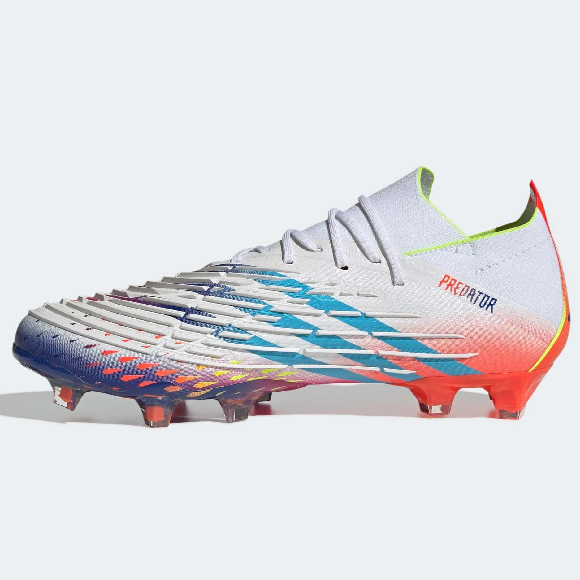 adidas Predator Edge.1 L FG - White-Yellow-Blue (Side 2)
