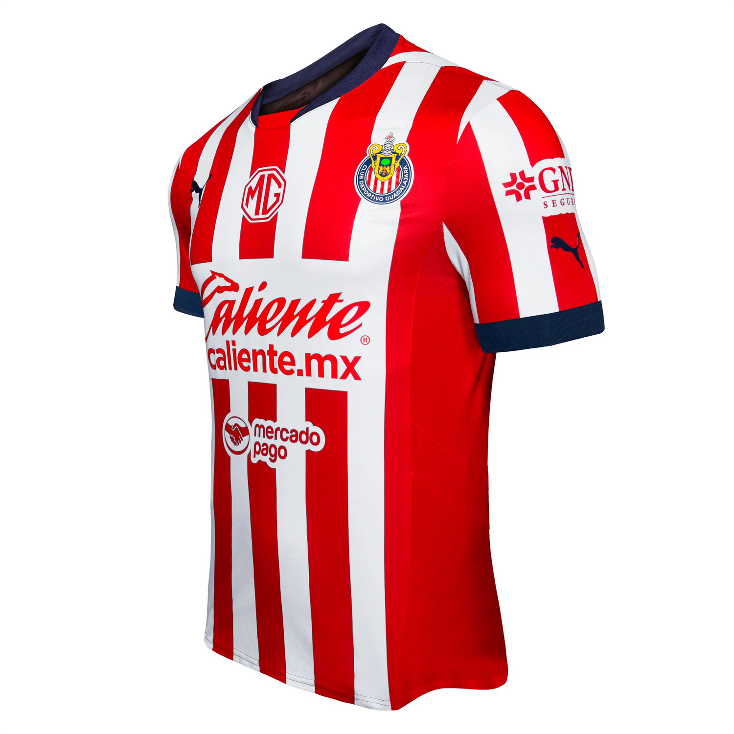 Puma 2024-25 Chivas Men's Authentic Home Jersey (Lateral - Front)
