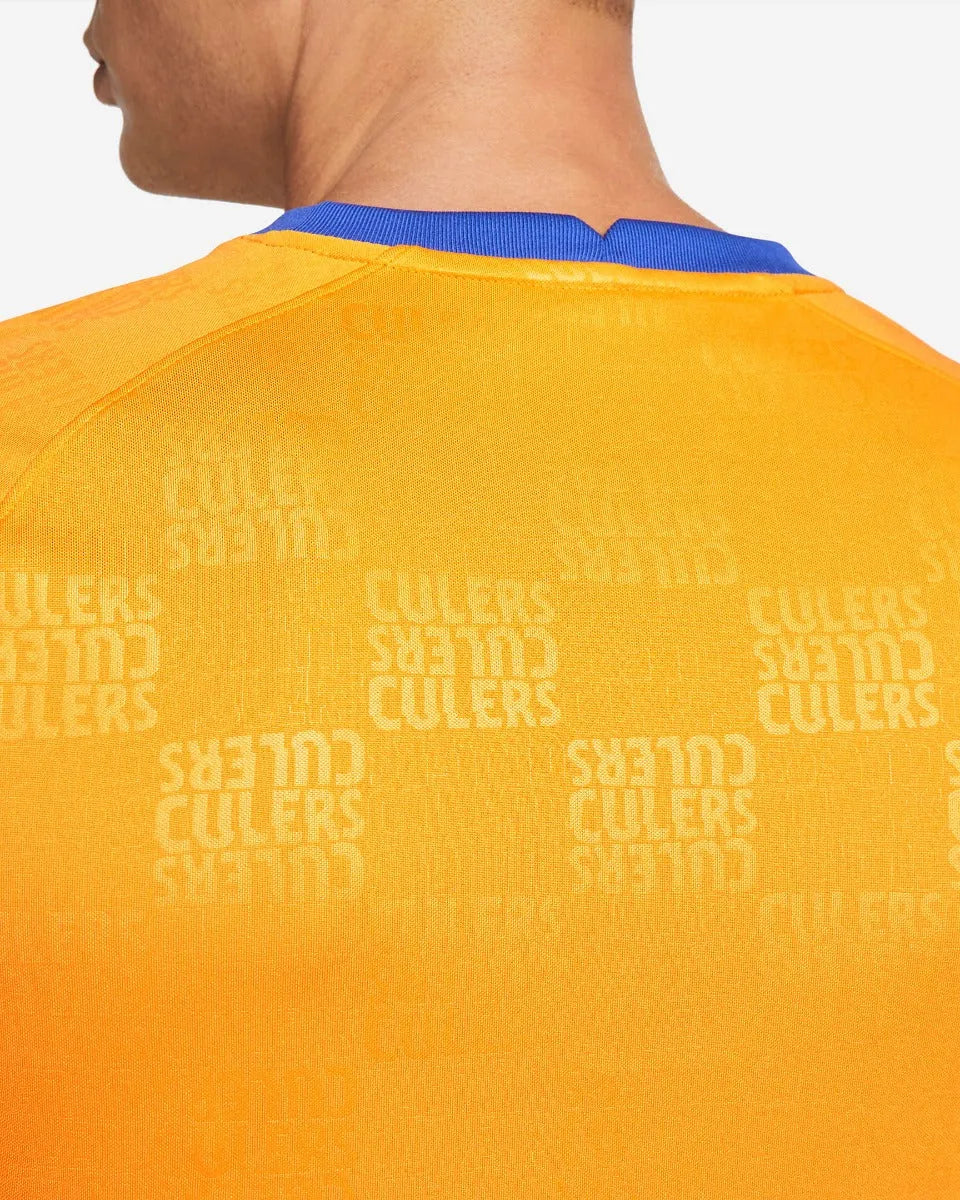 Nike 2022 FC Barcelona NK DF Top SS PM - Vivid Orange (Detail 2)