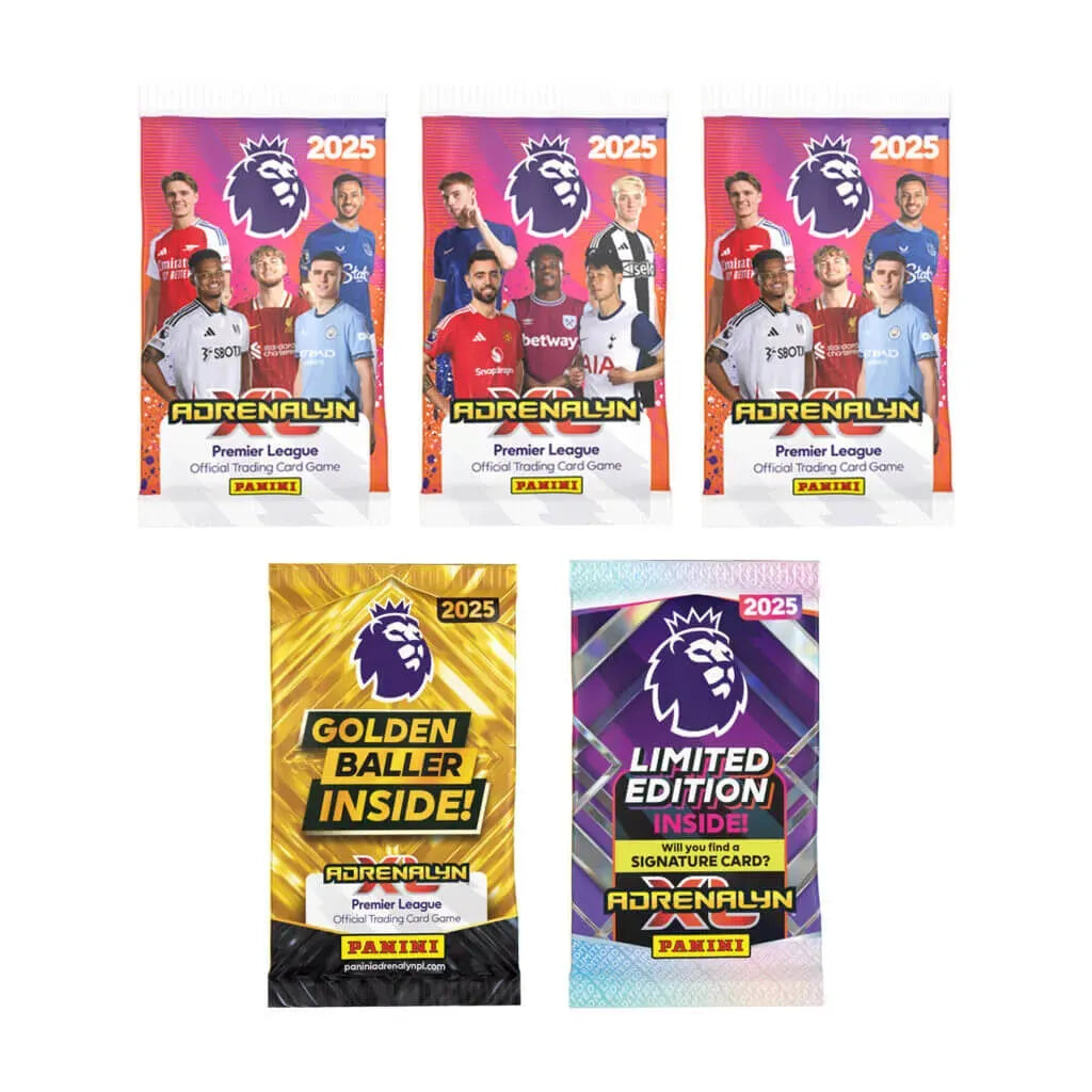 2024-25 Panini Adrenalyn XL Plus Premier League Cards Starter Pack (Album, Gameboard, 27 Cards + LE) (Packs)