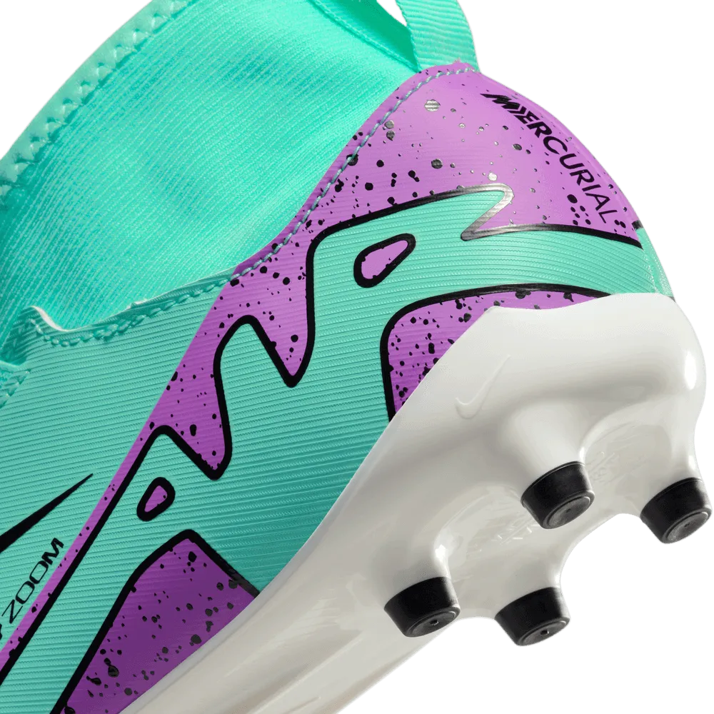 Nike Jr Zoom Superfly 9 Academy FG-MG - Peak Ready Pack (HO23) (Detail 3)