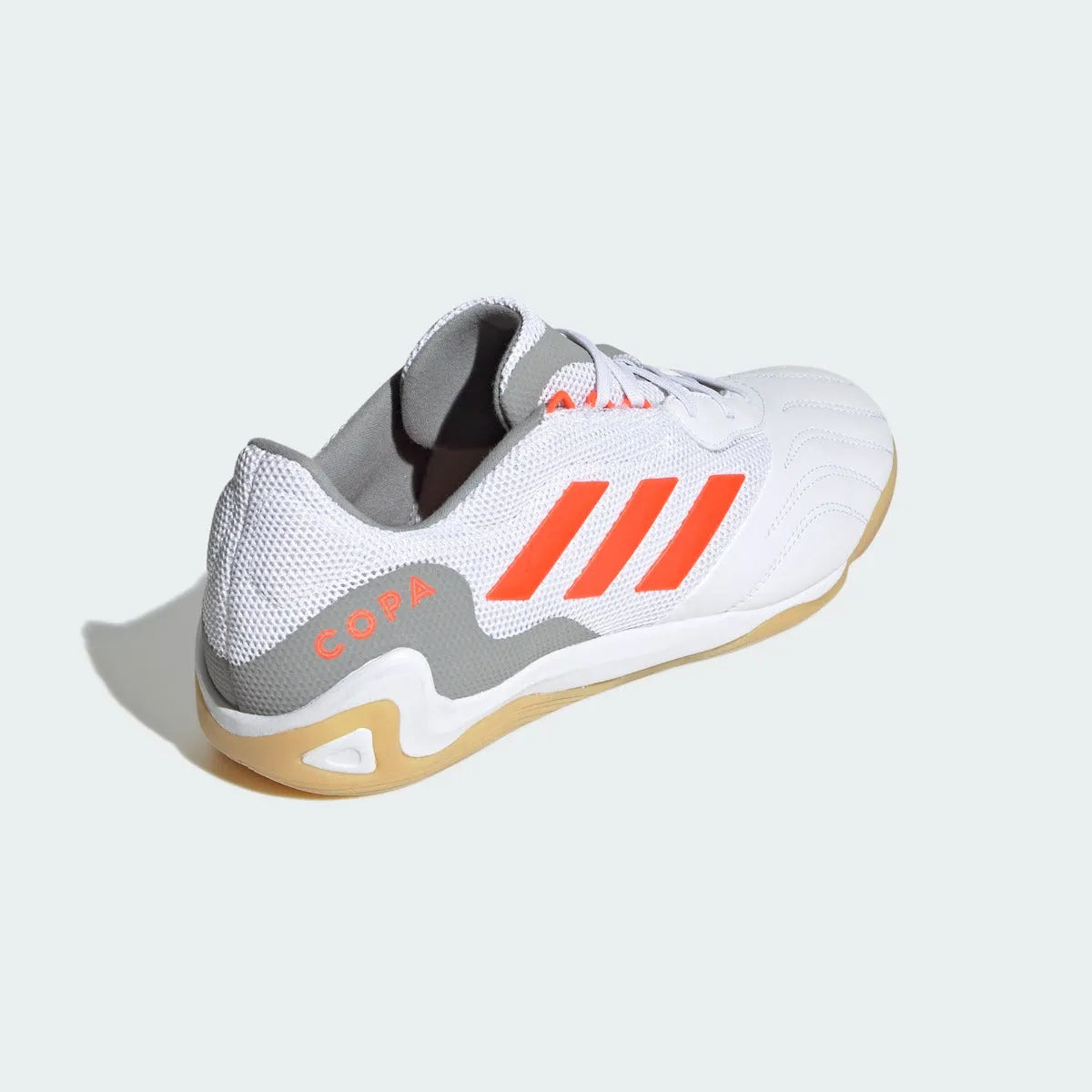 Adidas Copa Sense .3 IN Sala - White-Grey-Solar Red (Diagonal 2)