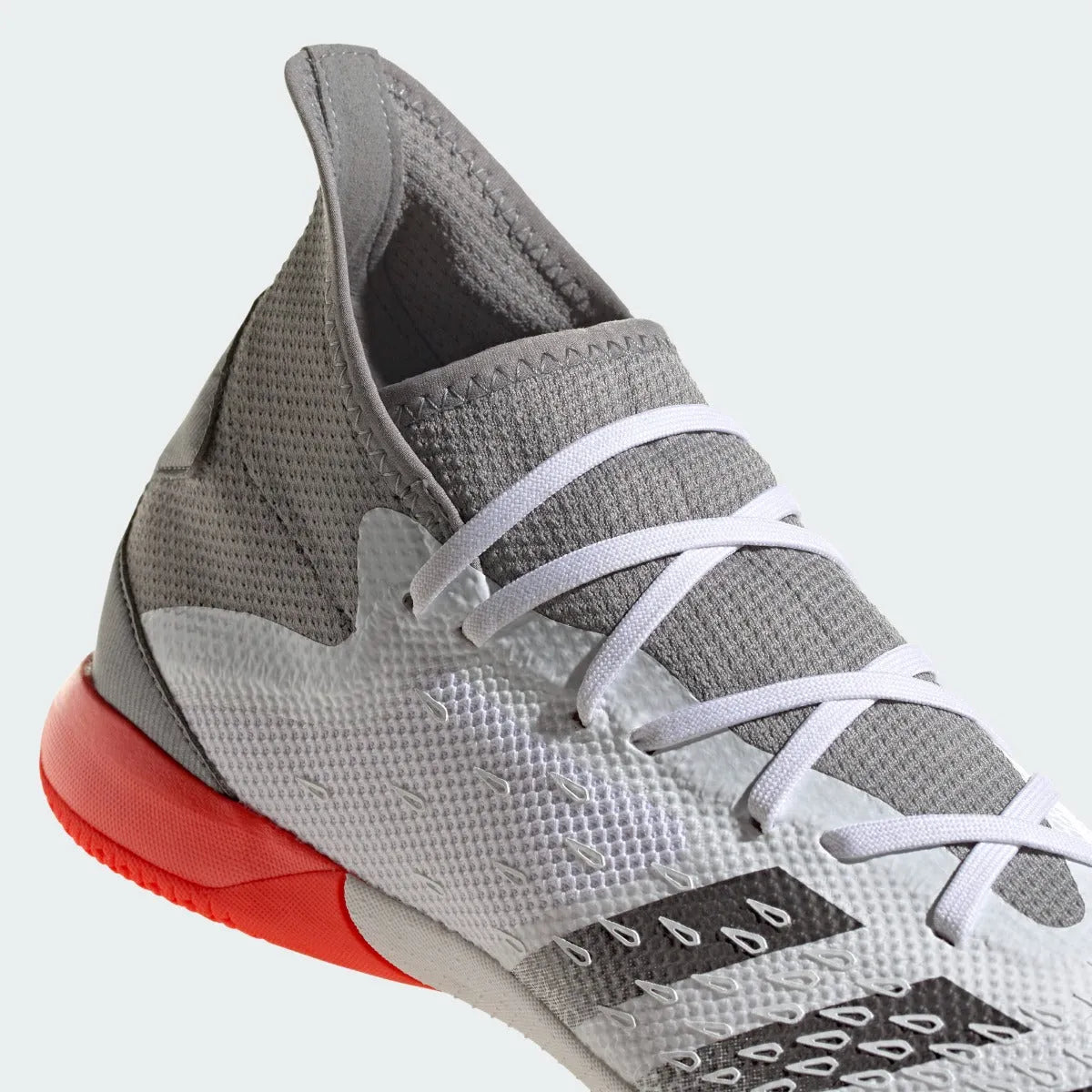 Adidas Predator Freak .3 IN - White-Iron Metallic (Detail 1)
