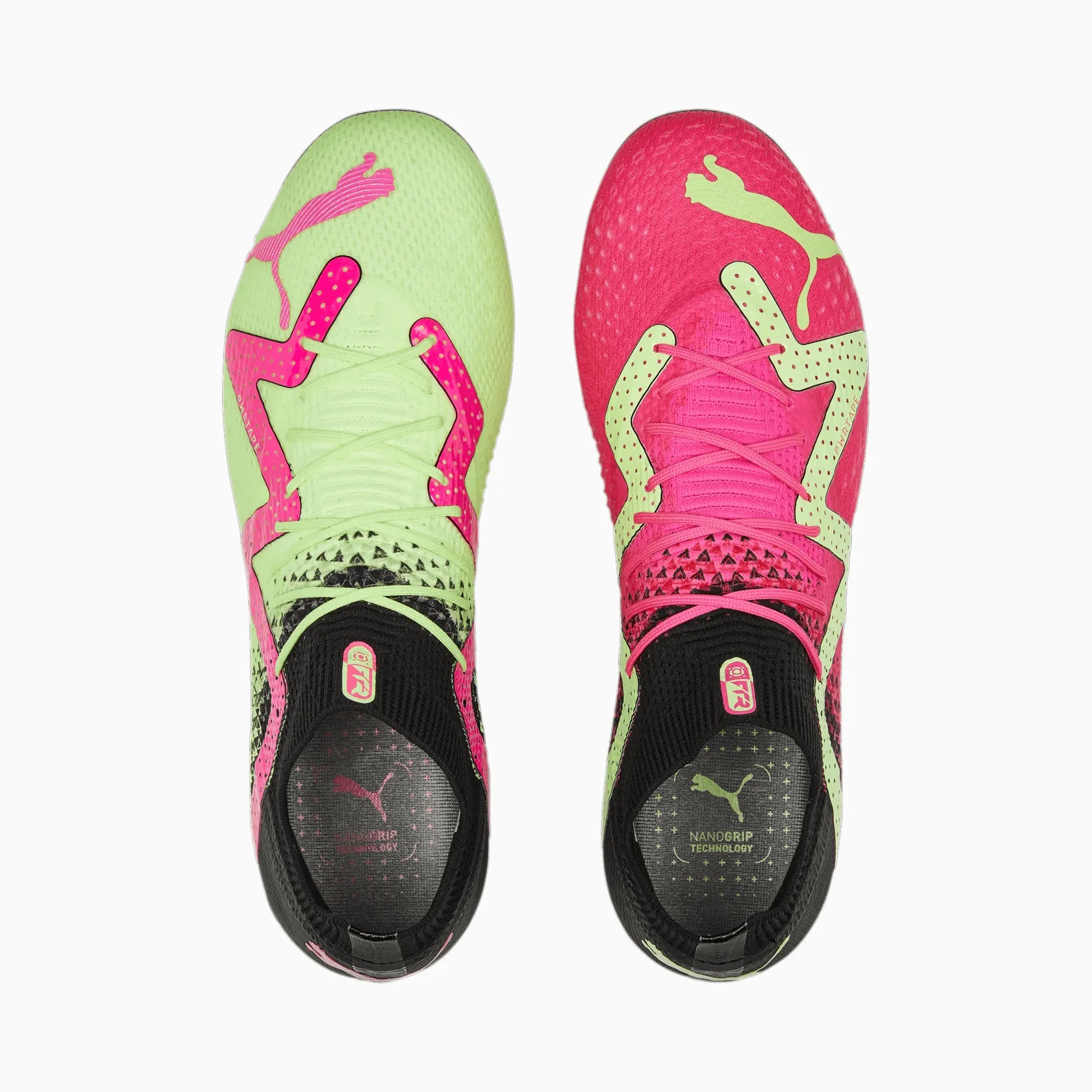Puma Future Ultimate Tricks FG-AG - Black - Ravish - Fast Yellow (Pair - Top)