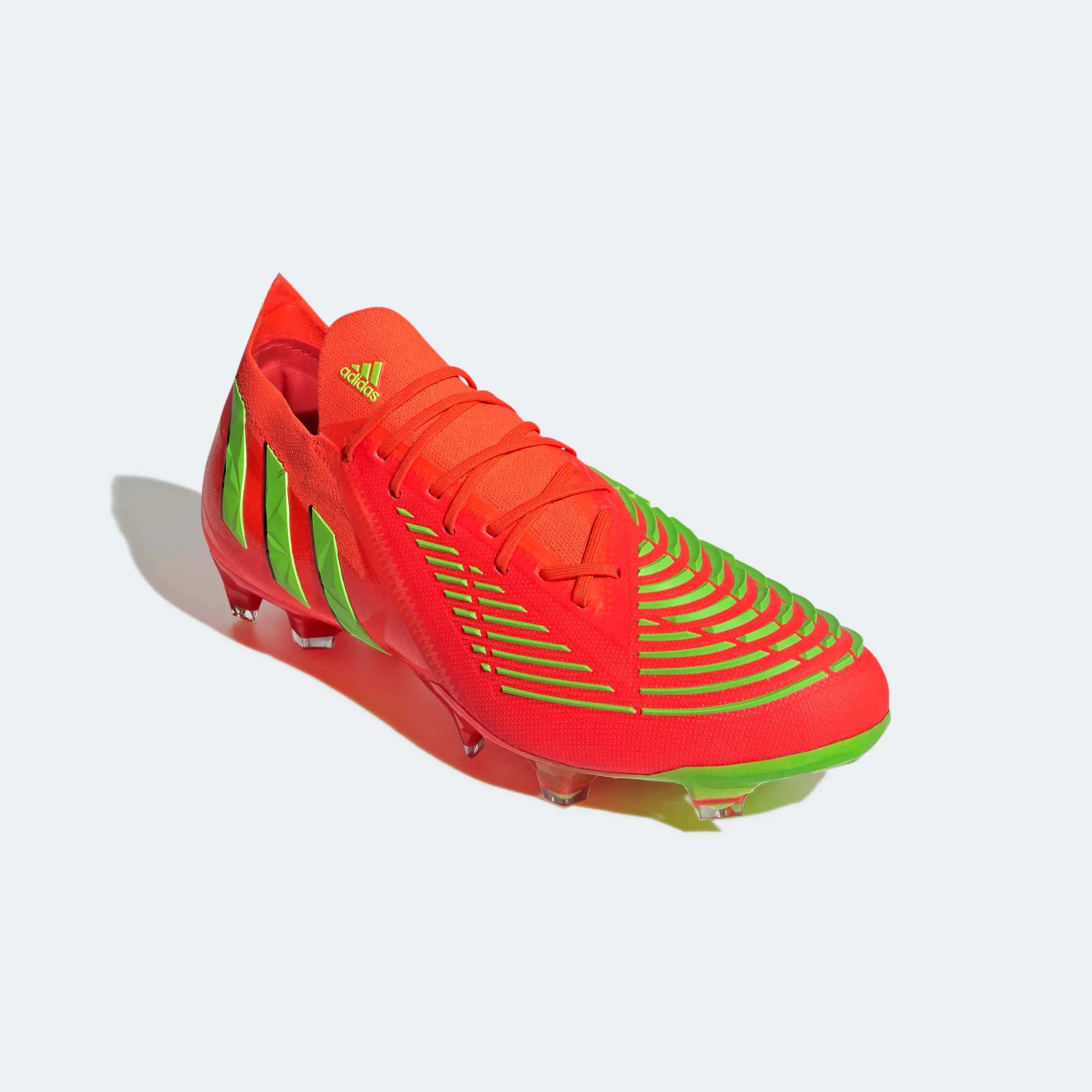 adidas Predator Edge .1 Low FG - Solar Red-Solar Green  (Diagonal 1)