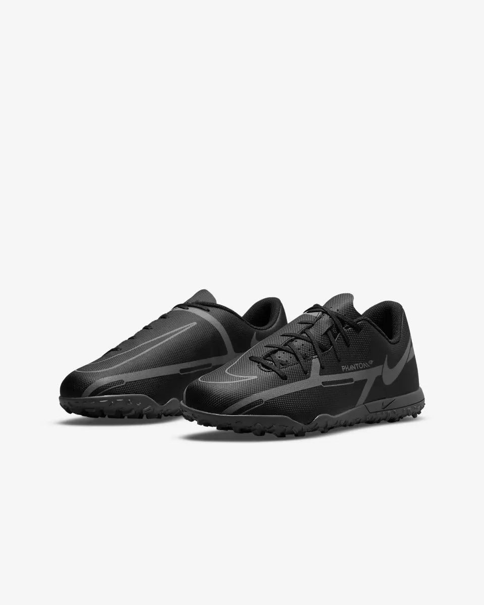 Nike JR Phantom GT2 Club TF - Black (Pair - Diagonal)