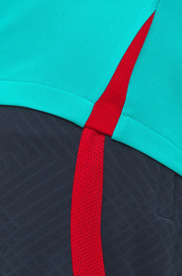 Nike 2022-23 FC Barcelona Sleeveless Strike Top - Aqua-Signal Blue (Detail 3)