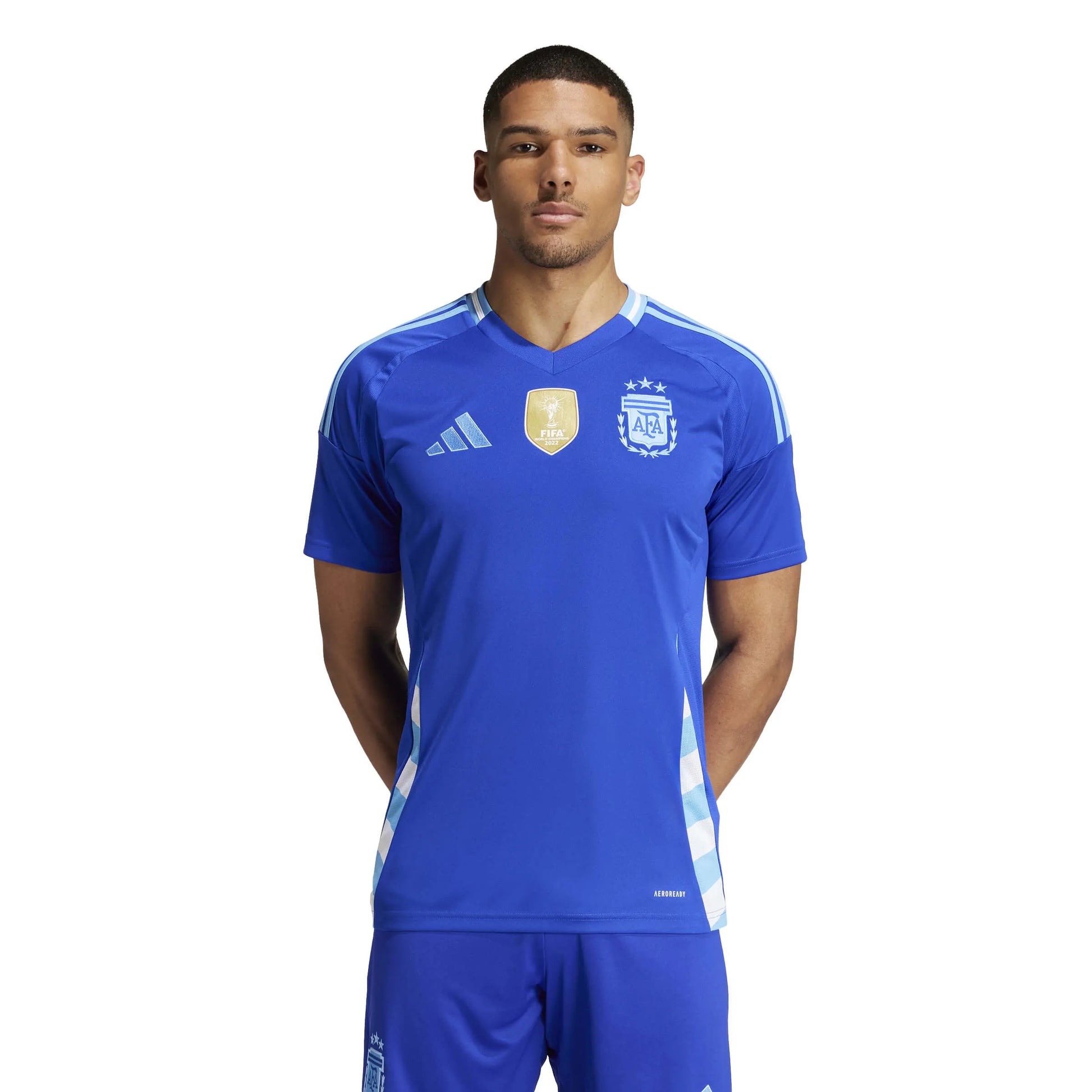 adidas 2024-25 Argentina Men's Stadium Away Jersey (Model - Front)