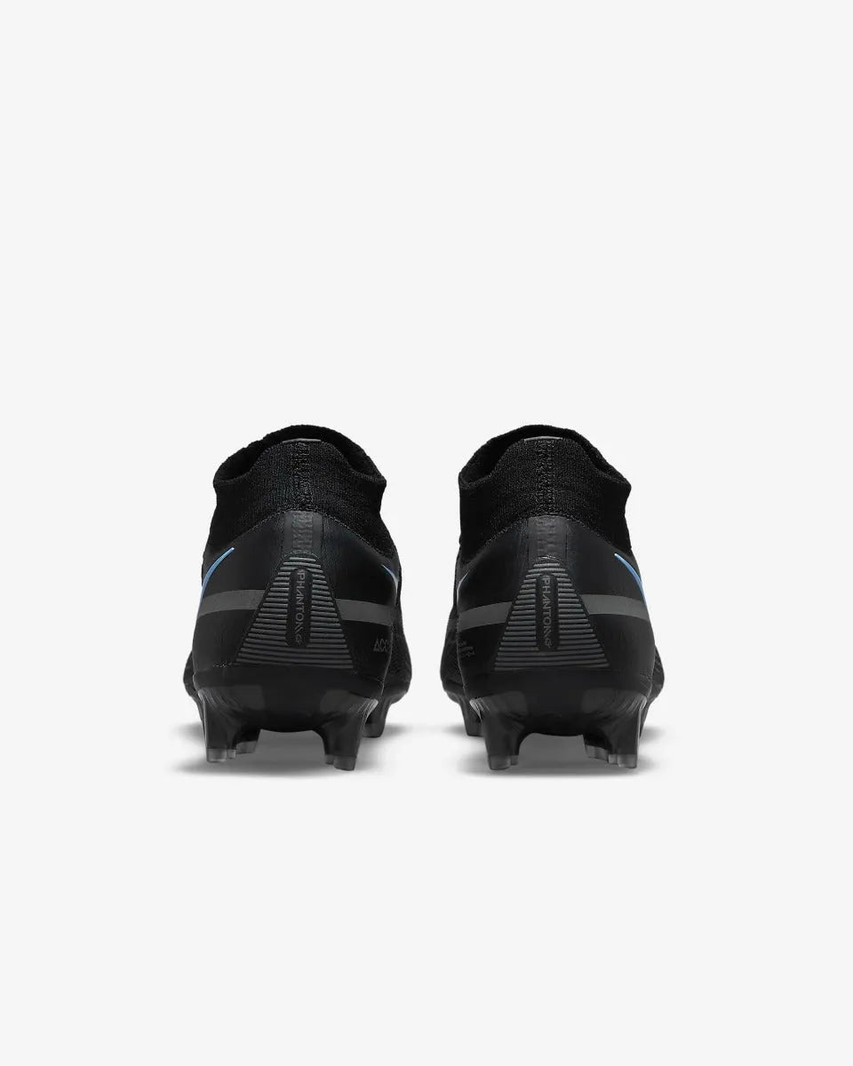 Nike Phantom GT2 Elite DF FG - Black-Blue (Pair - Back)