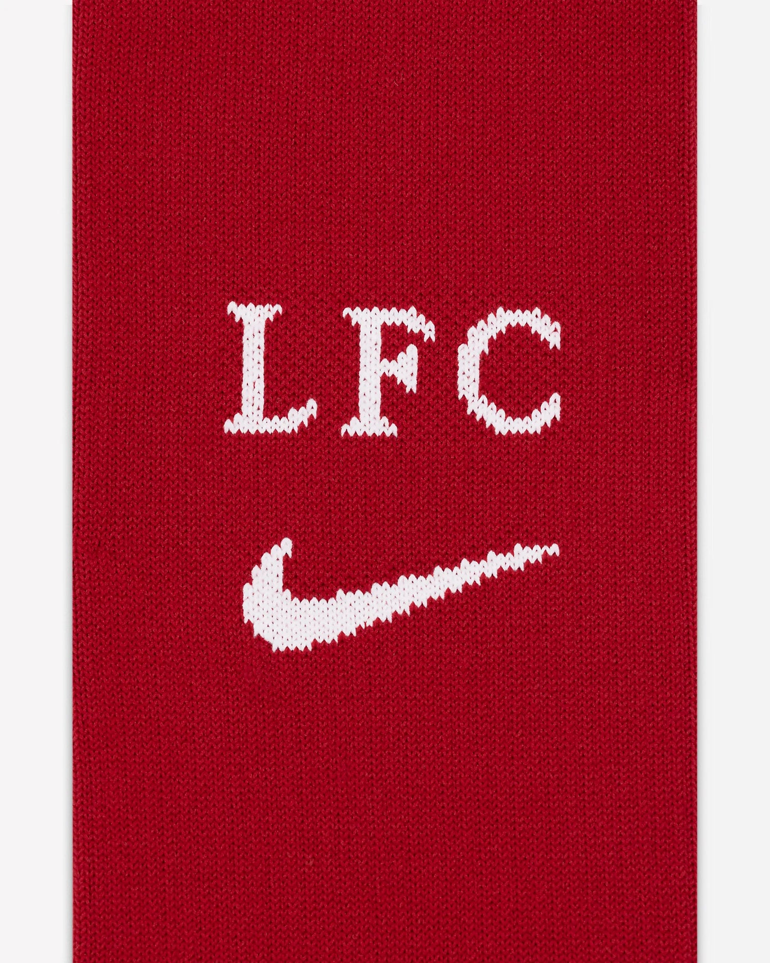 Nike 2022-23 Liverpool FC Stadium Home OTC Socks - Red-White (Detail 1)